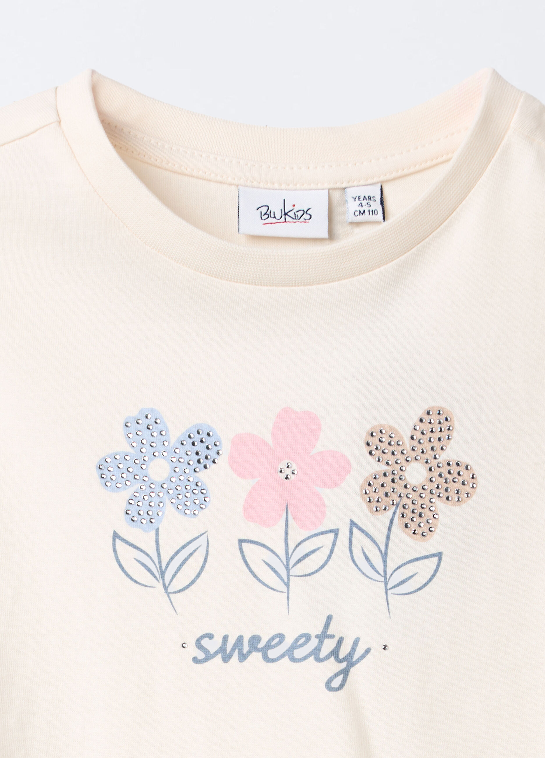 T-shirt in jersey di puro cotone bambina_2