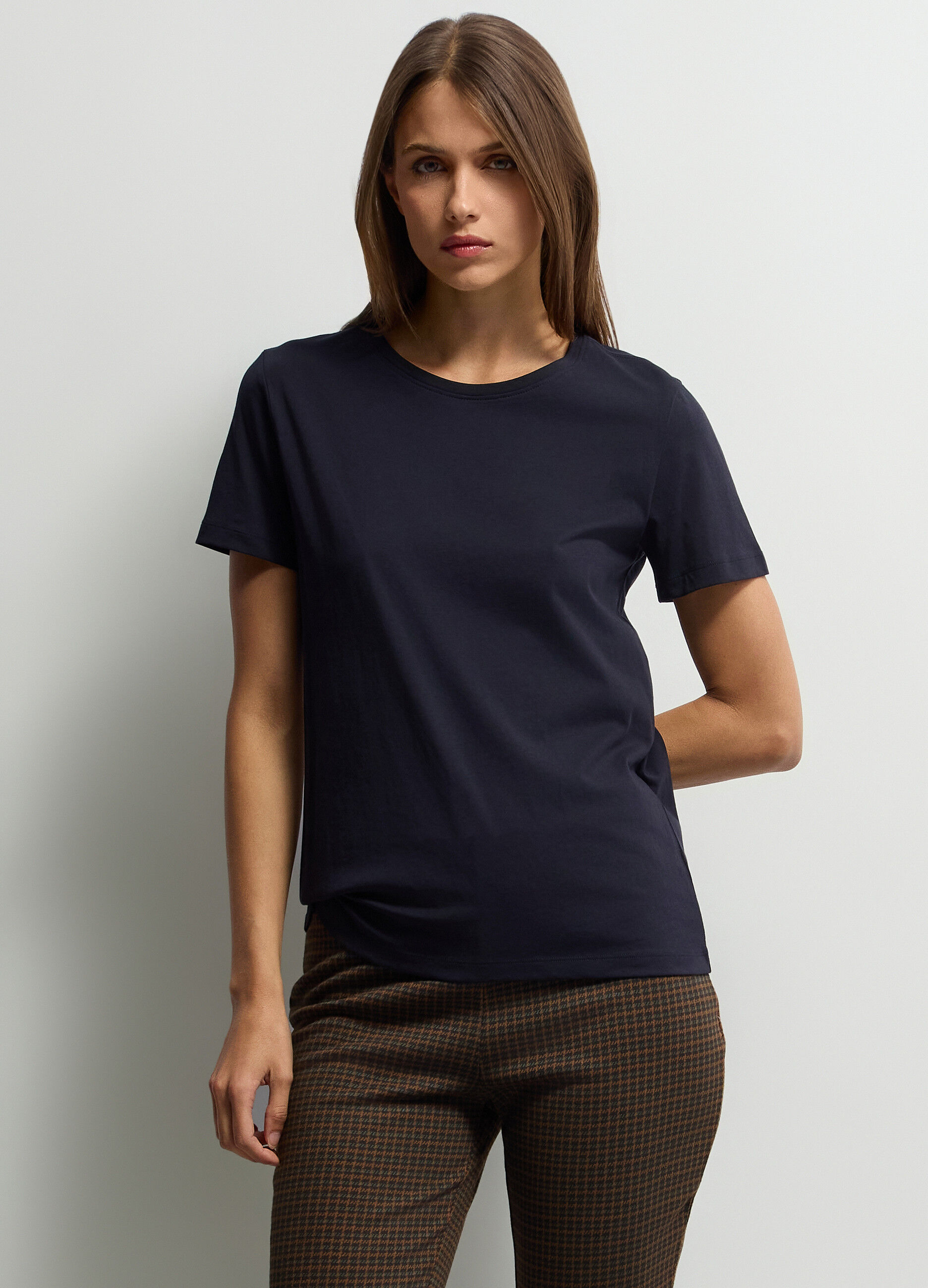 T-shirt girocollo donna