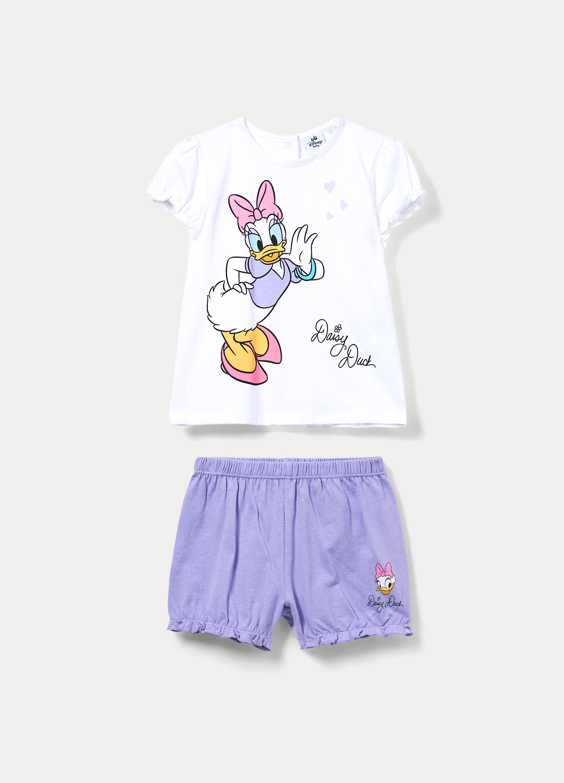 Pigiama corto Disney in jersey di puro cotone _0