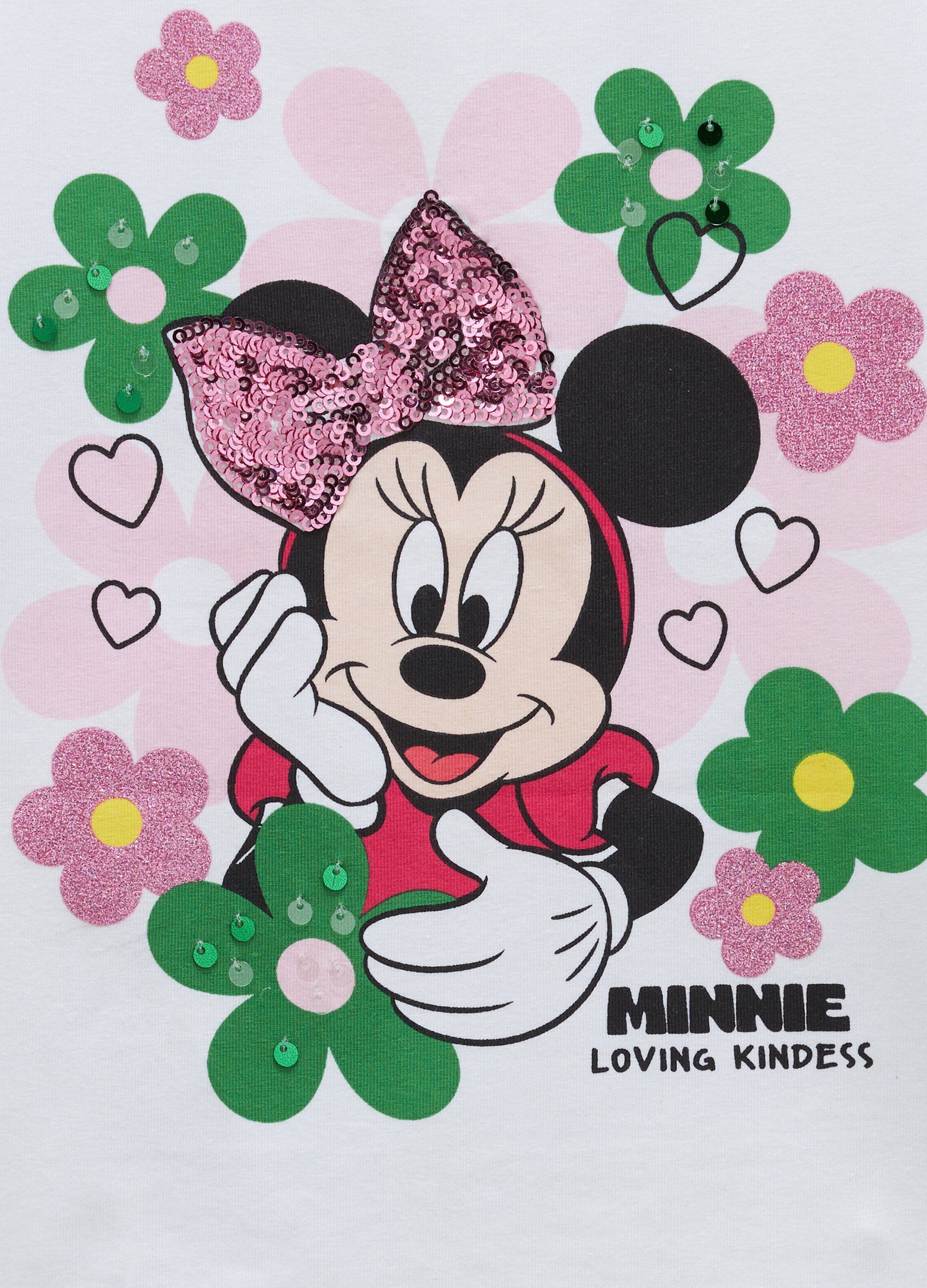 T-shirt in cotone stretch bambina_1