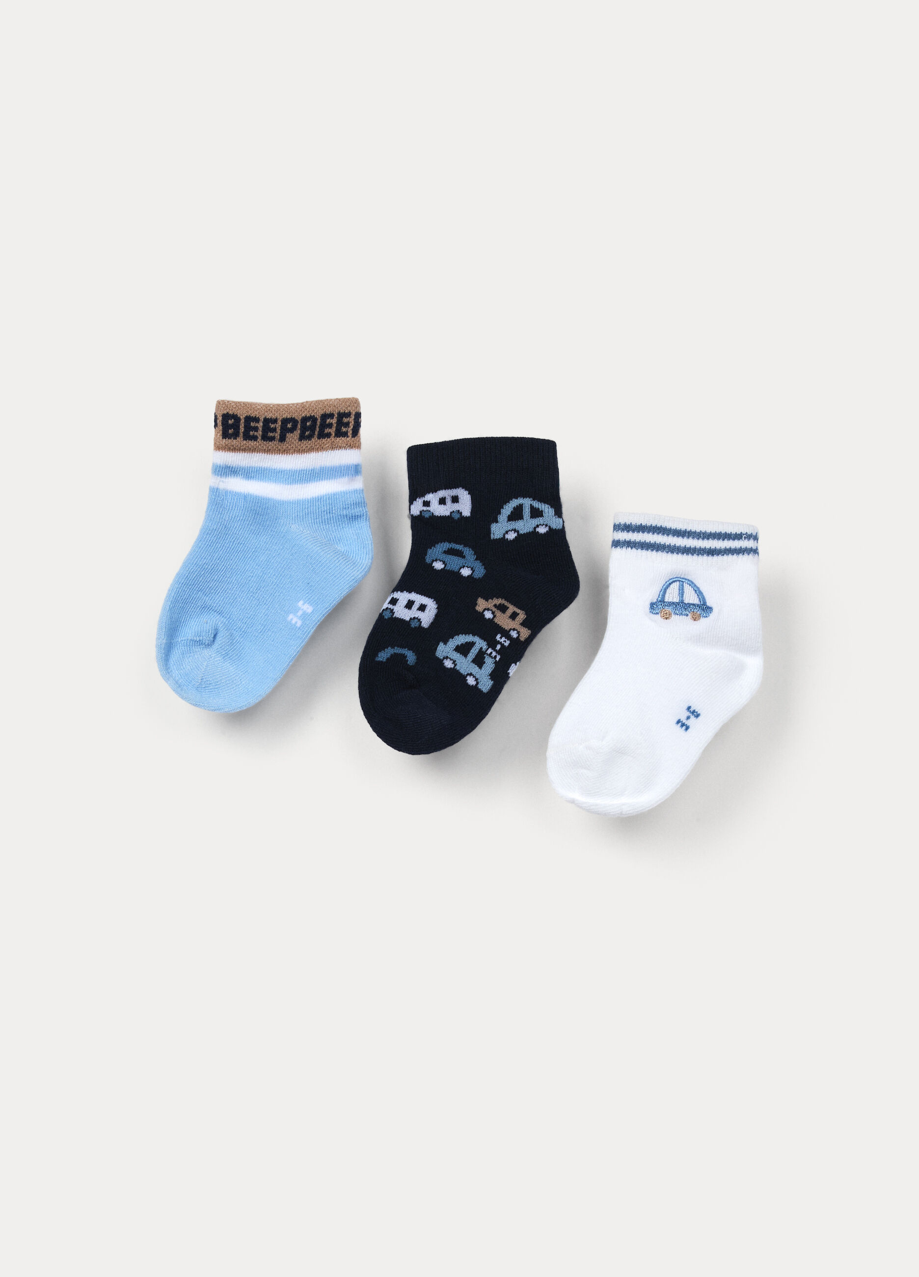 Pack 3 calze misto cotone stretch_1