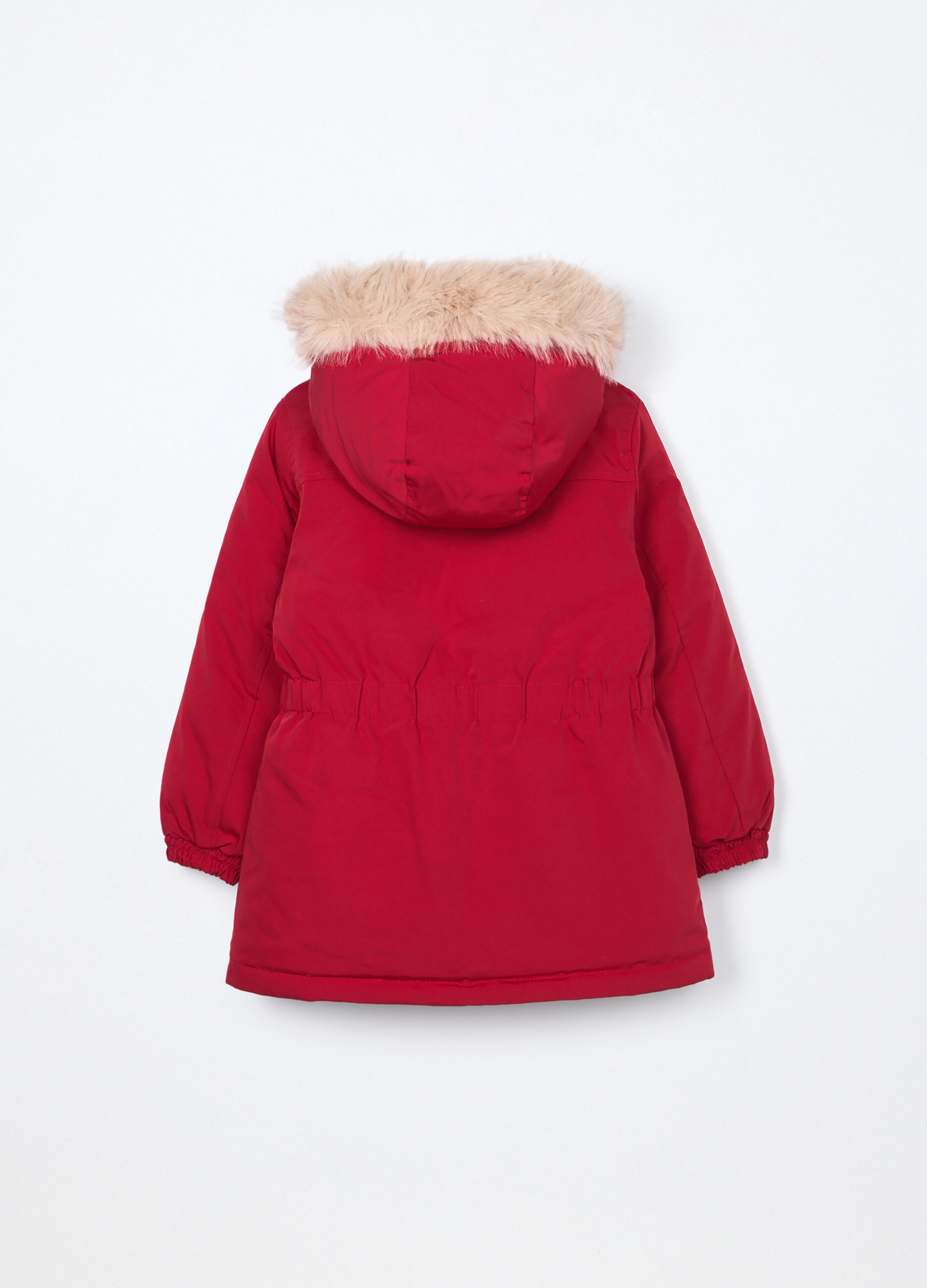 Parka con cappuccio bambina_1