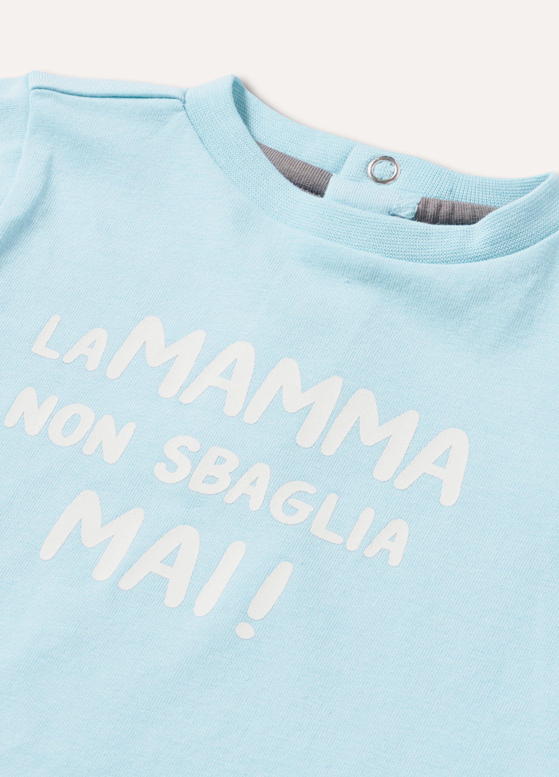 T-shirt in cotone stretch neonato_1