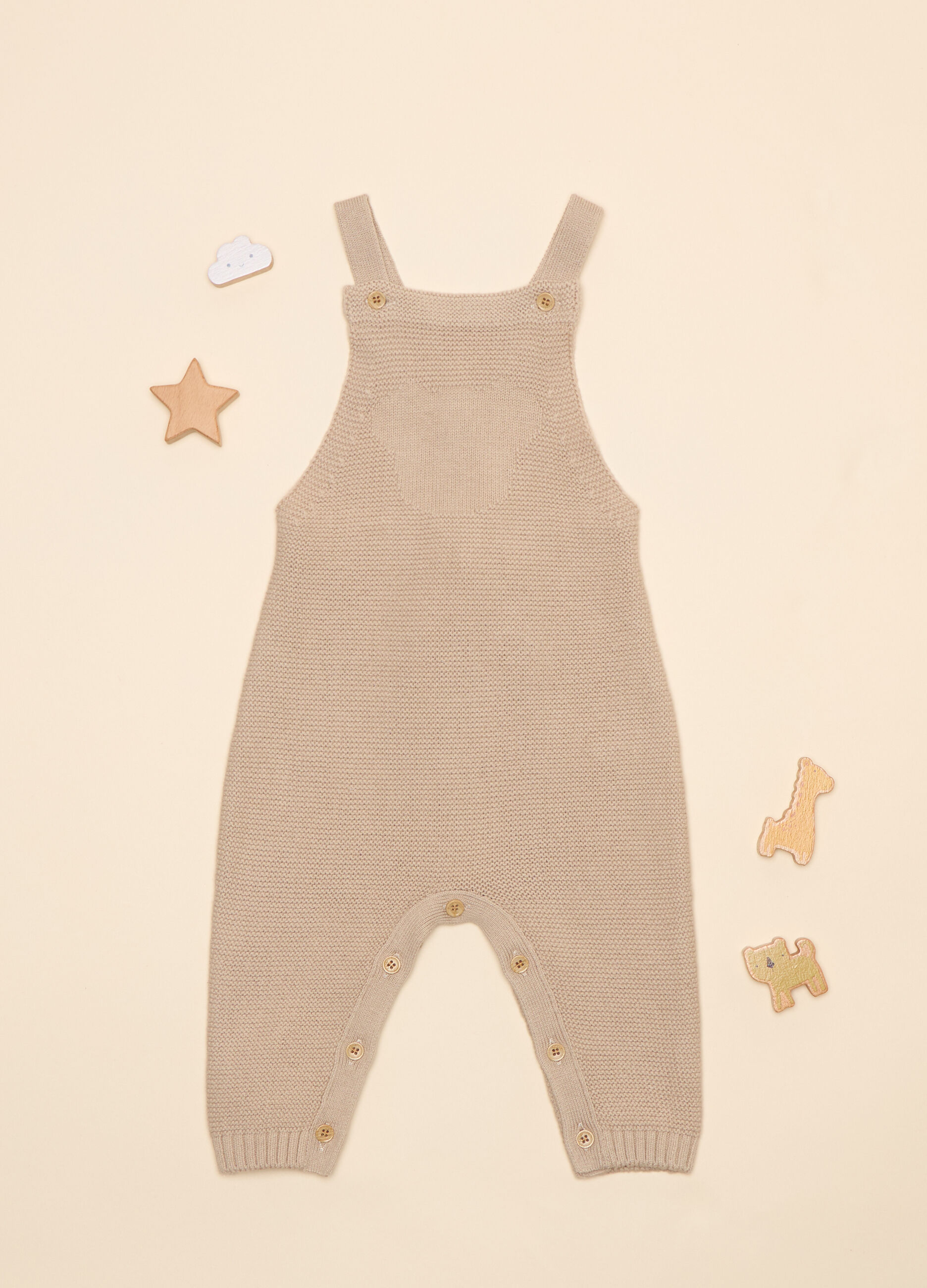 Salopette tricot di cotone_0