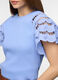 T-shirt girocollo stretch donna_2