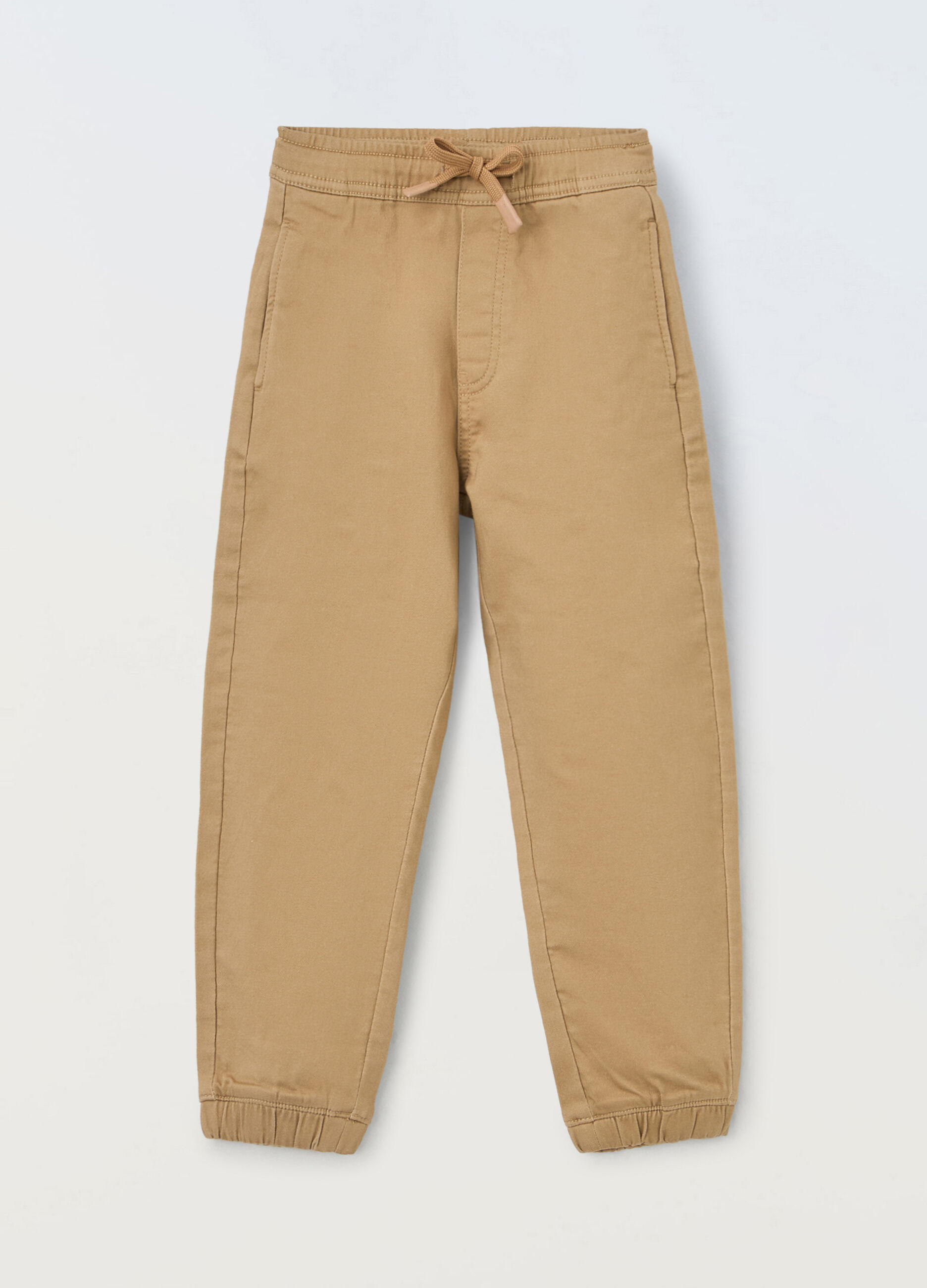 Joggers in french terry stretch bambino_0