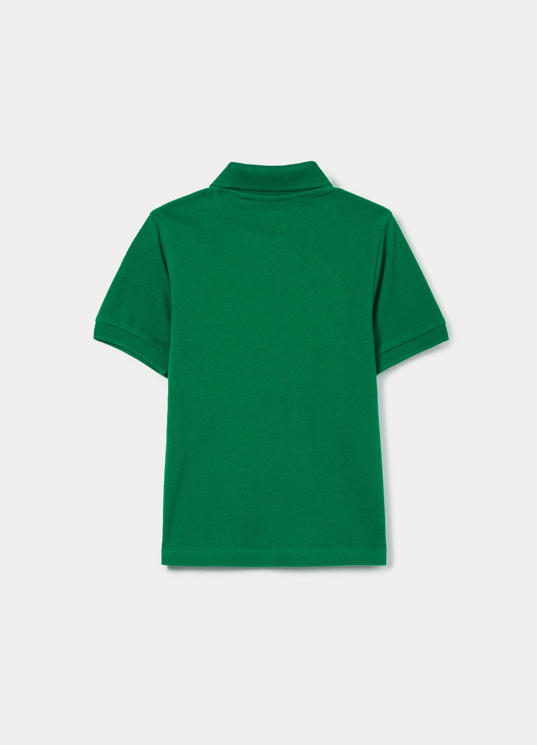 Polo in puro cotone piquet bambino_1