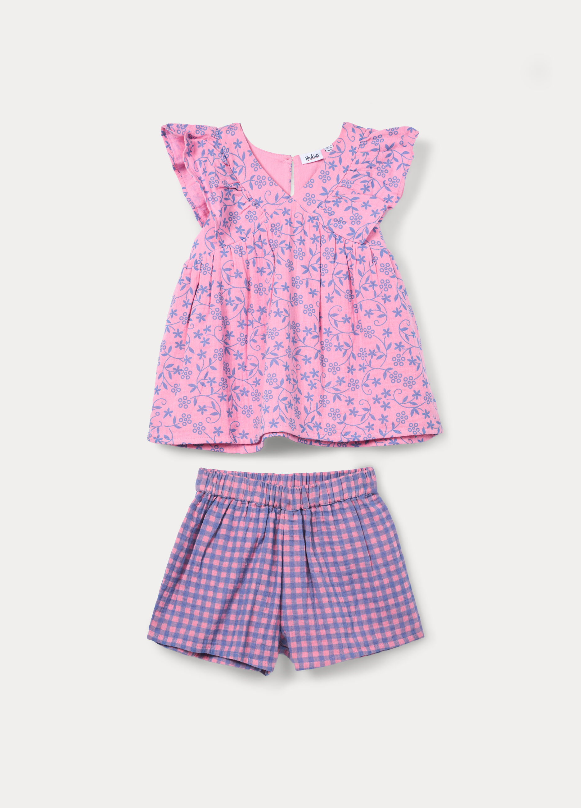 Jogging set in jersey di puro cotone bimba_0