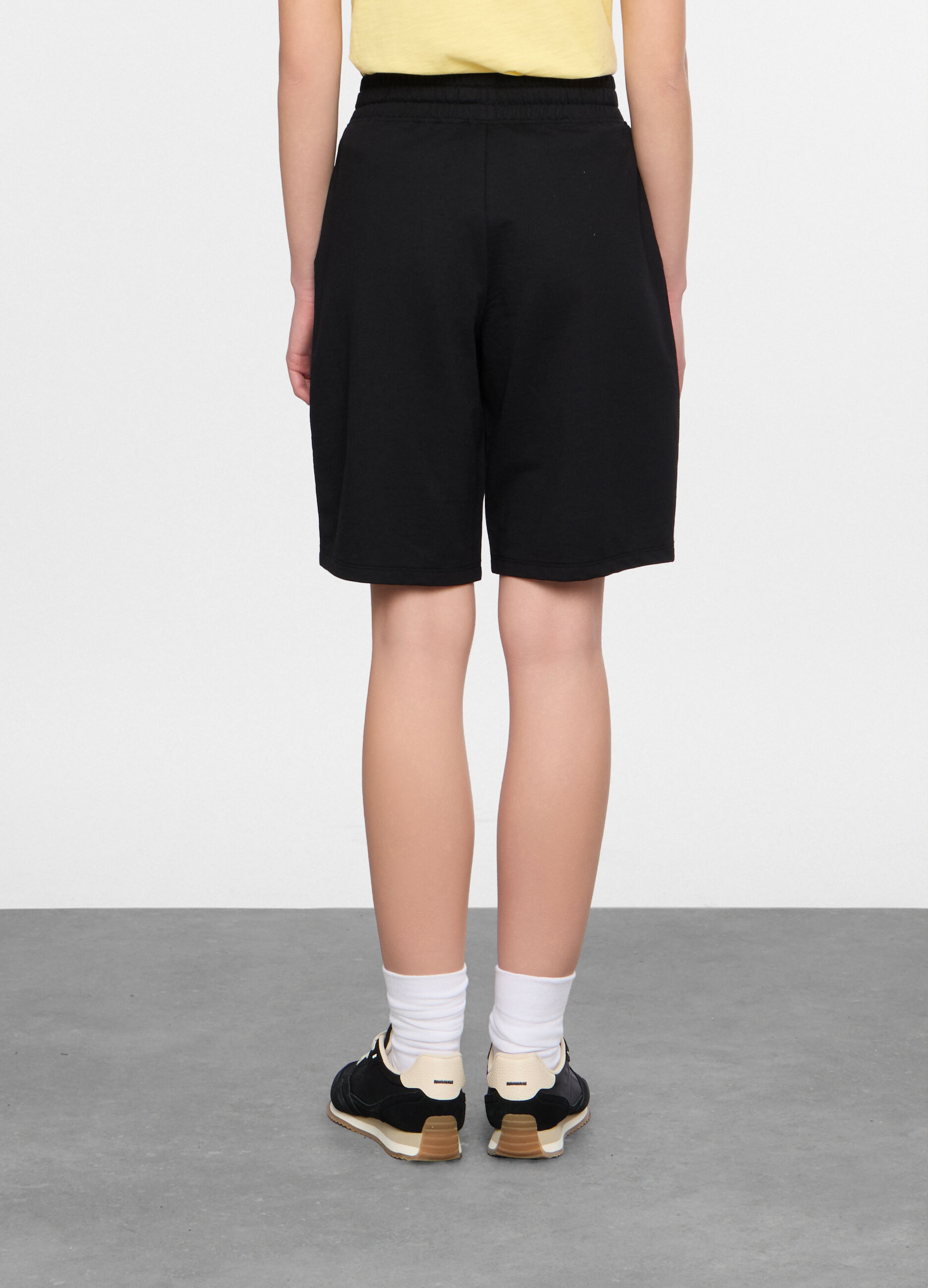 Bermuda regular fit in french terry donna