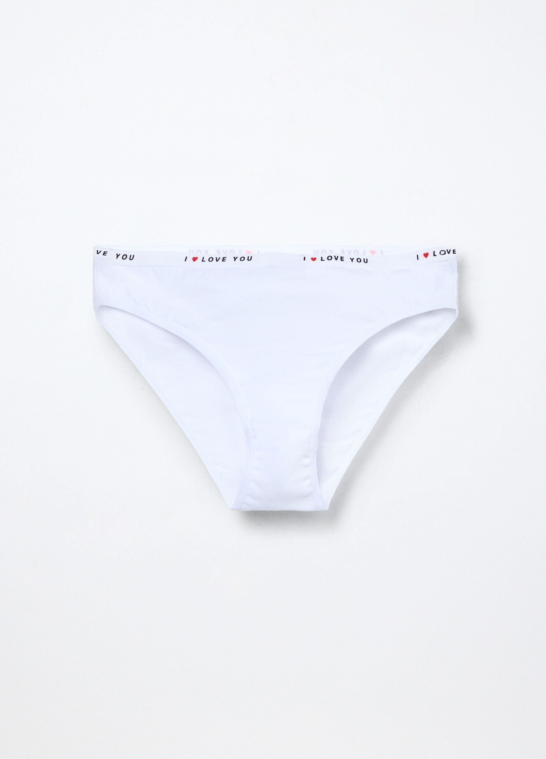 Slip in jersey di cotone stretch ragazza_0