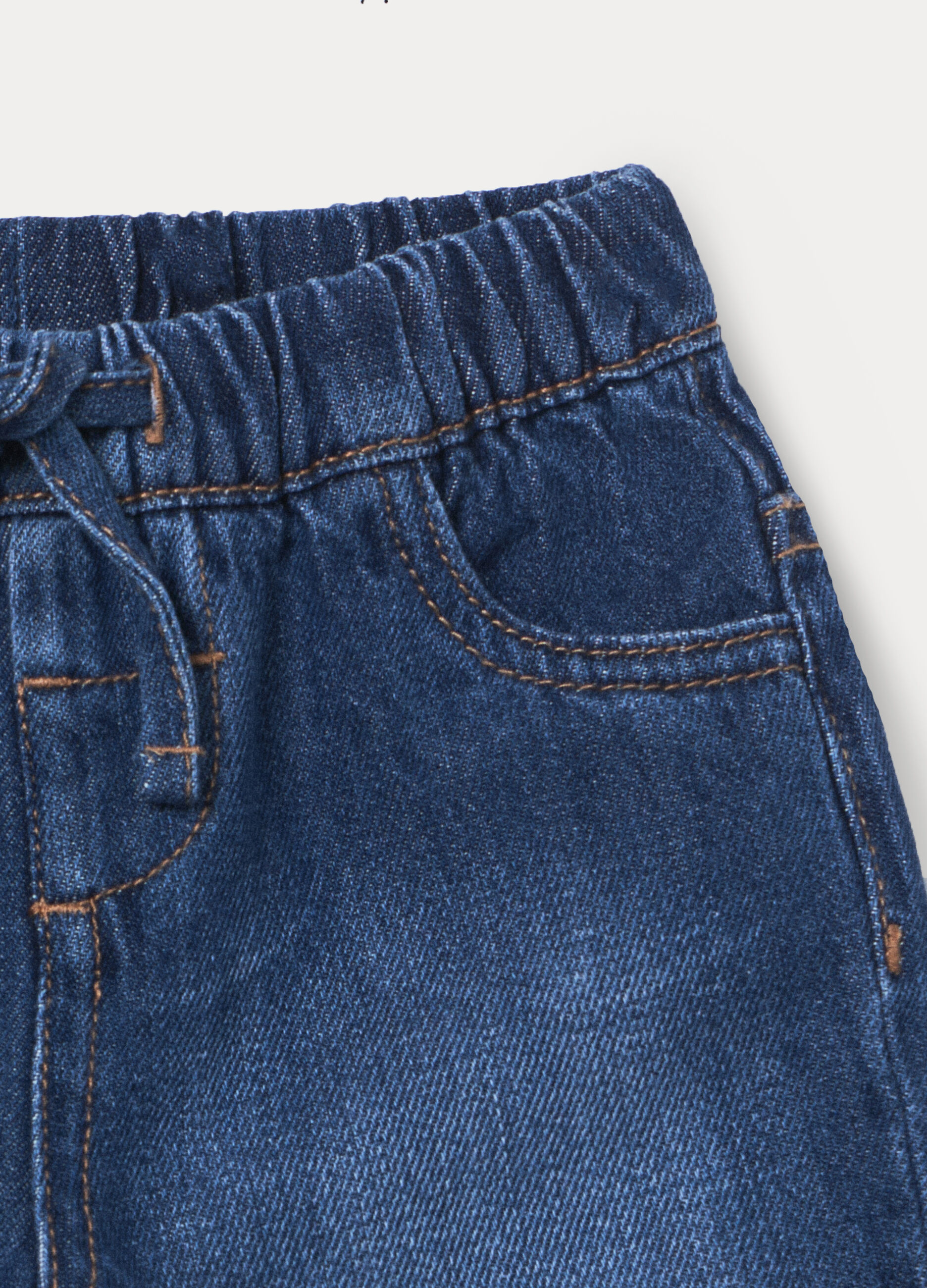 Shorts in denim misto cotone bimbo_2