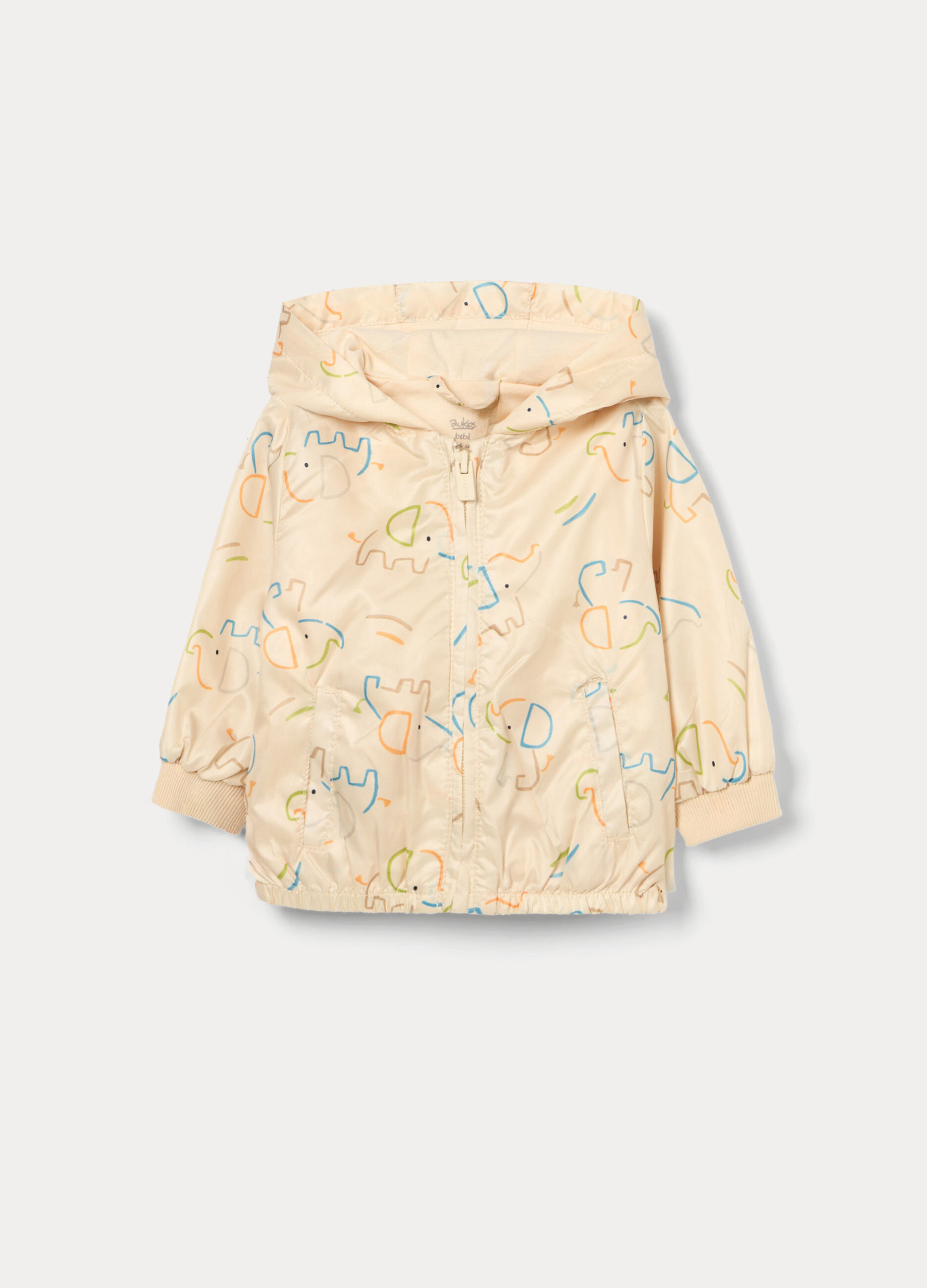 Giacca a vento con stampa neonato_0
