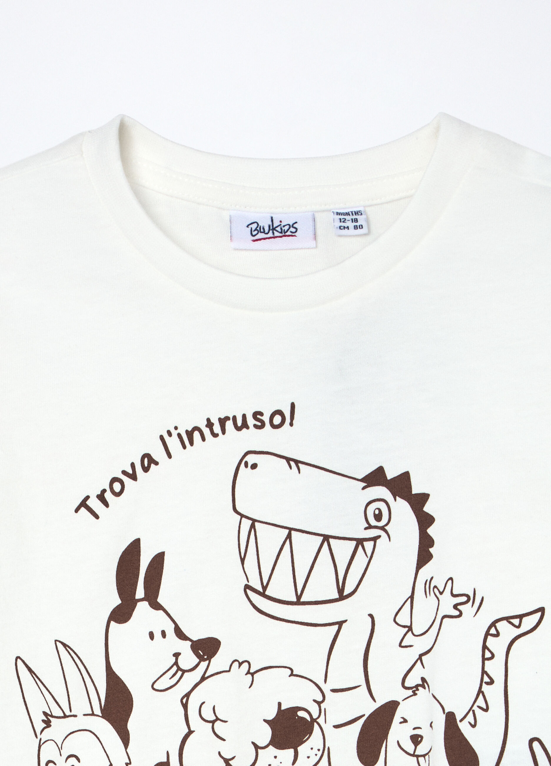 T-shirt in jersey di puro cotone neonato_2