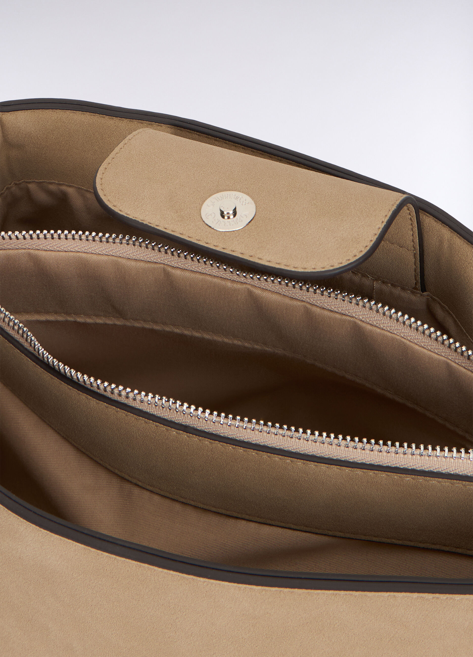 Borsa in eco pelle con borchie donna