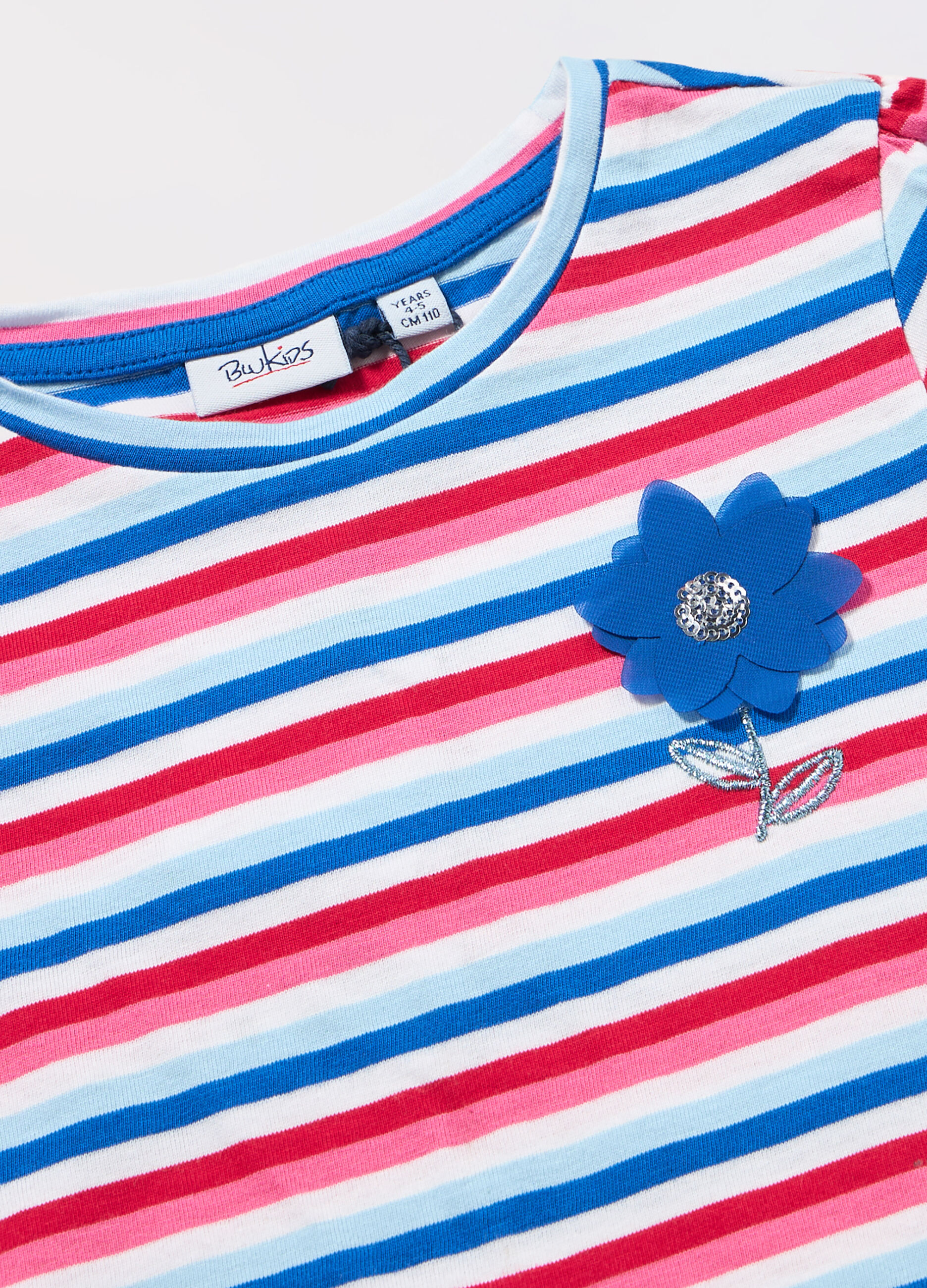 T-shirt in jersey di puro cotone bambina_1