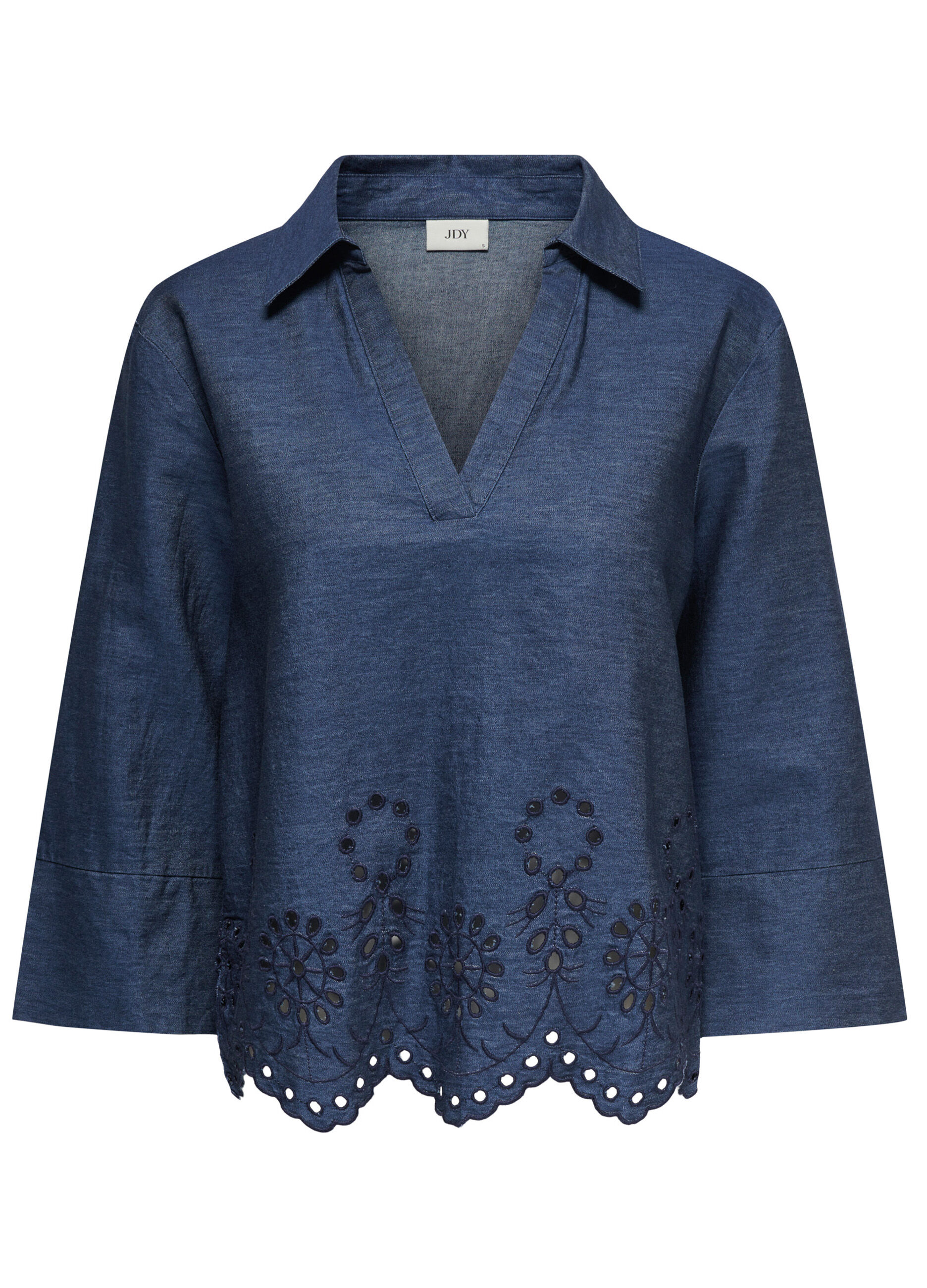 Top regular fit con scollo a V_0