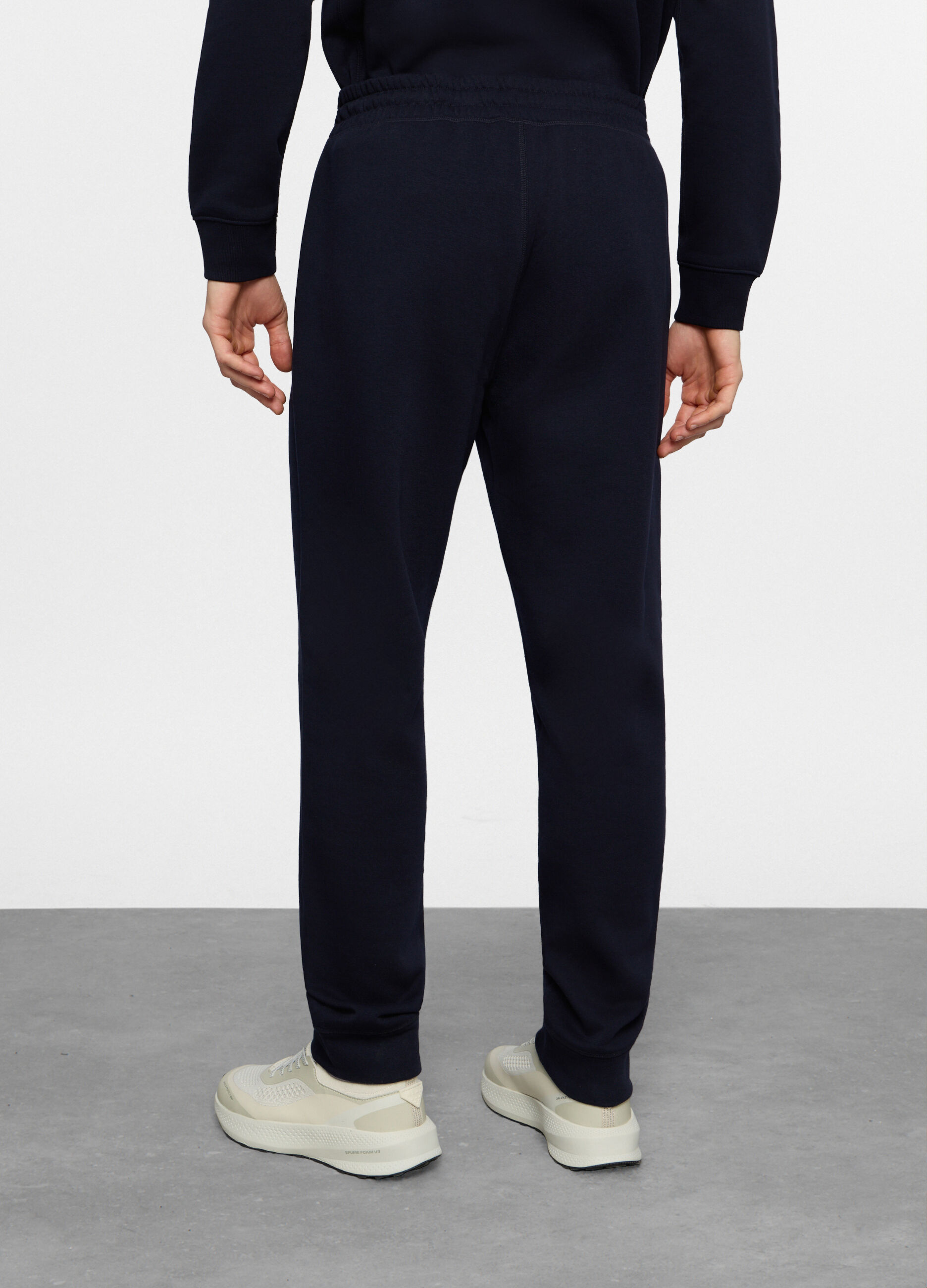 Jogger in misto cotone uomo_1