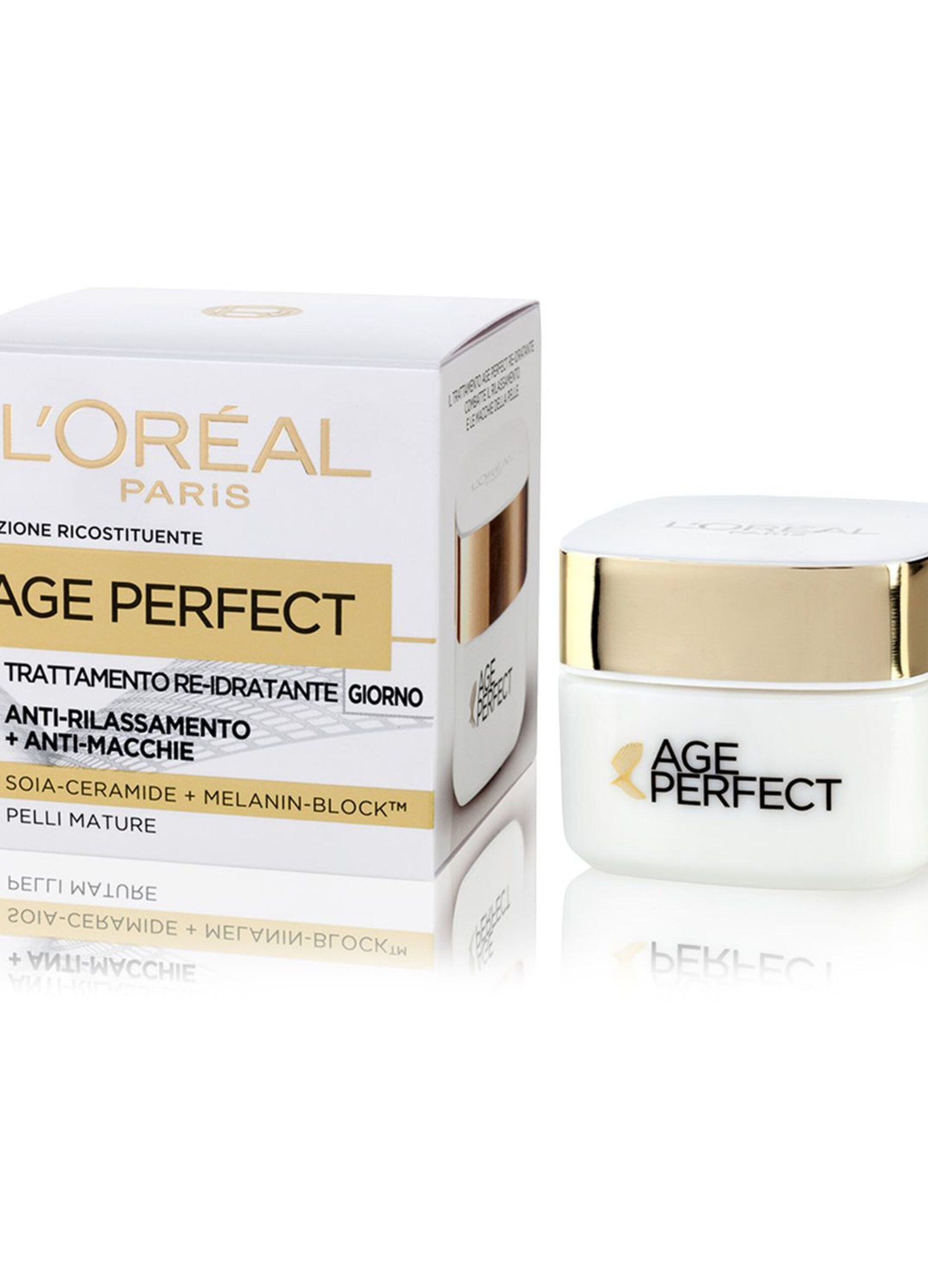 L'Oréal Paris Crema Viso Giorno Age Perfect, per Pelli Mature, 50 ml.