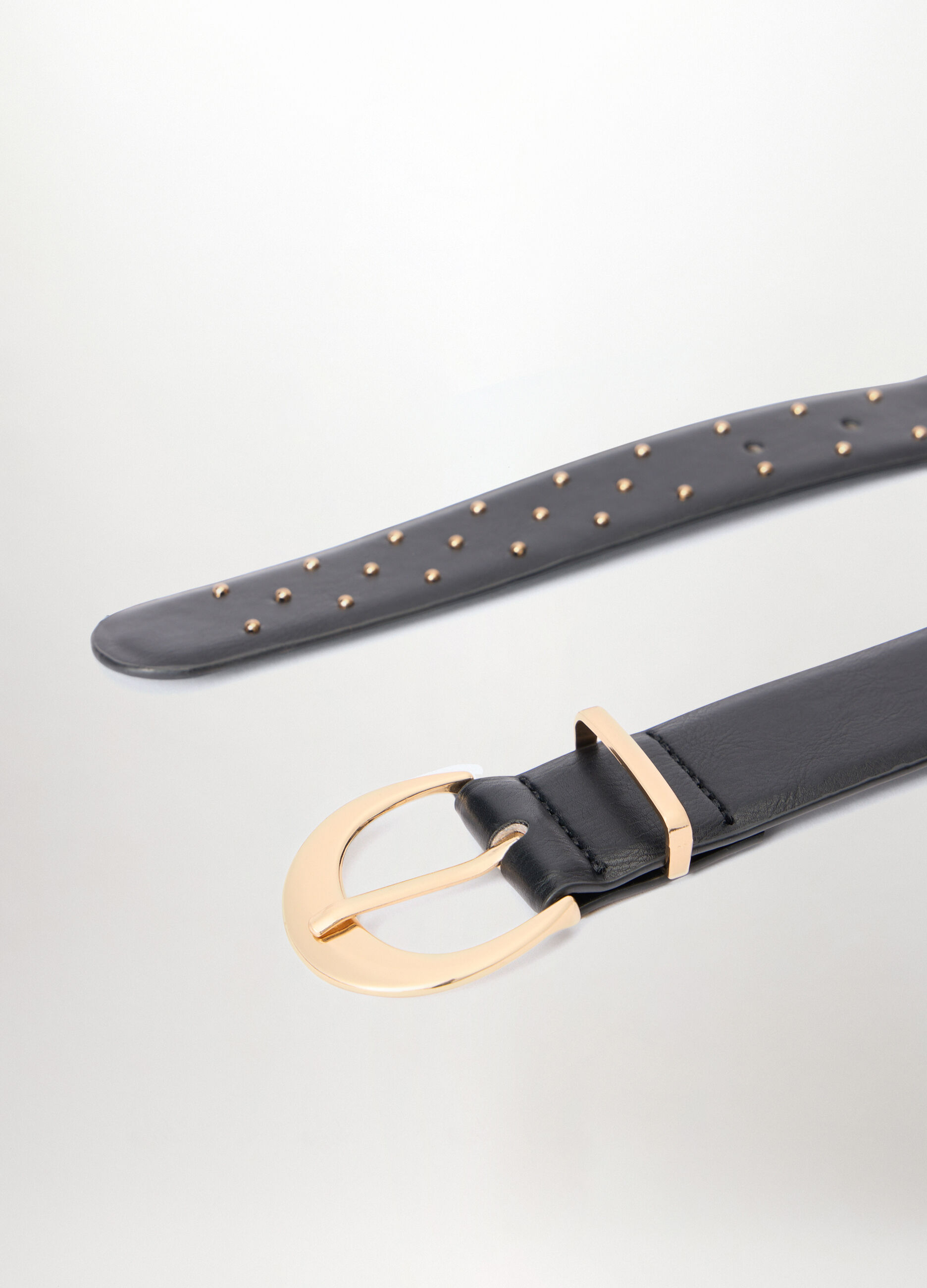 Cintura borchiata in ecopelle donna_1