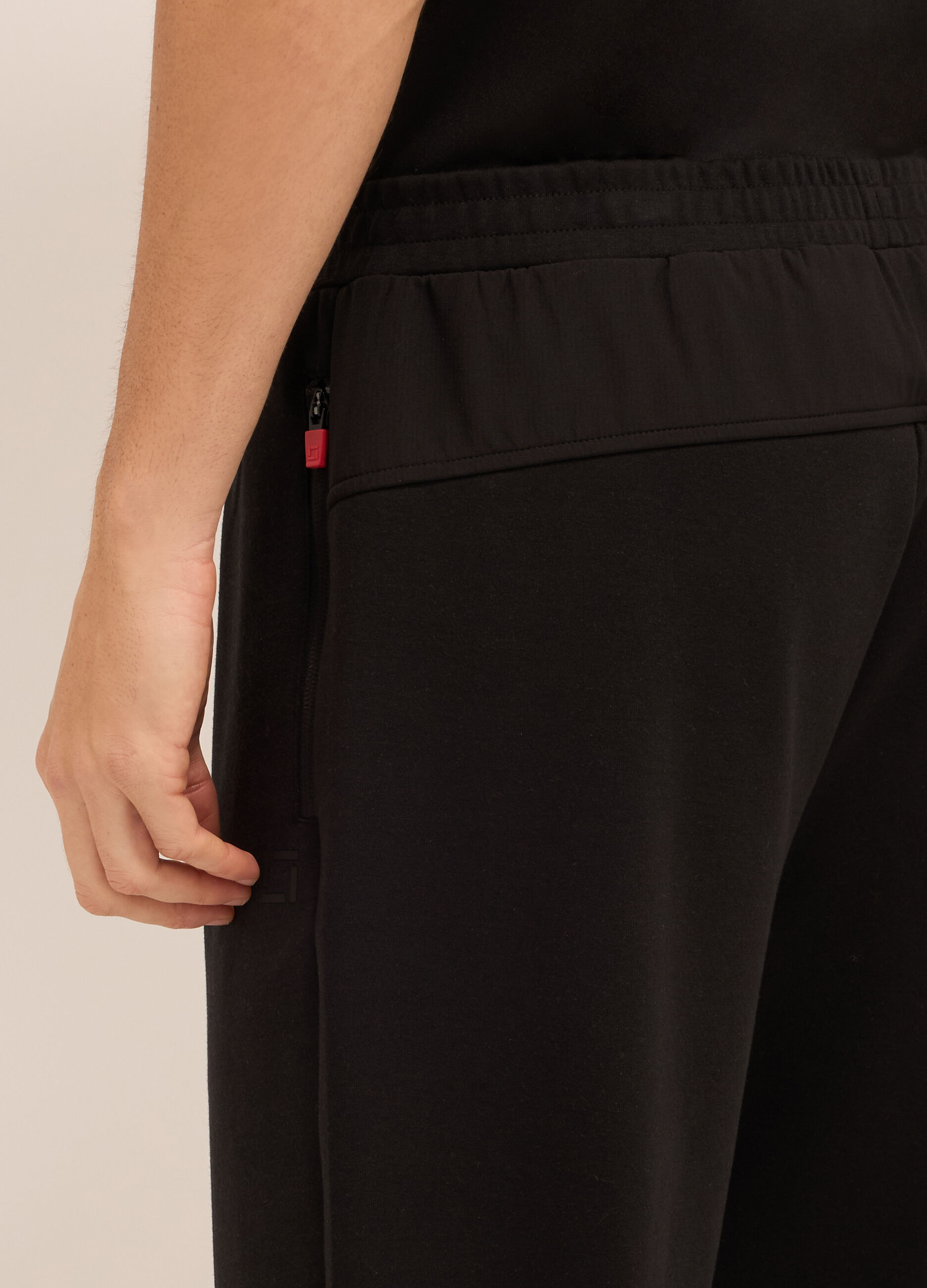 Jogger in misto cotone uomo_2