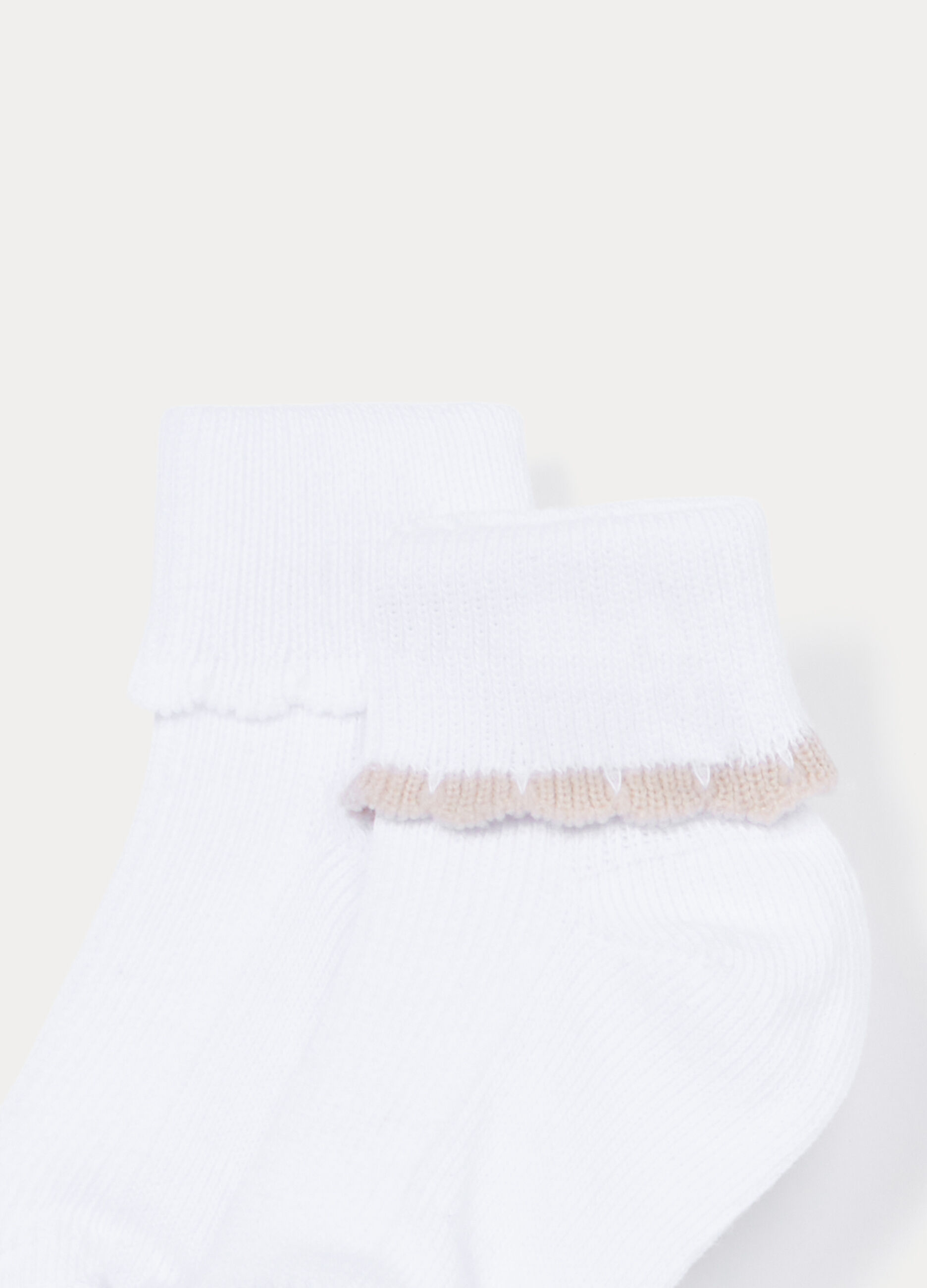 Pack 2 calze corte in cotone stretch_2