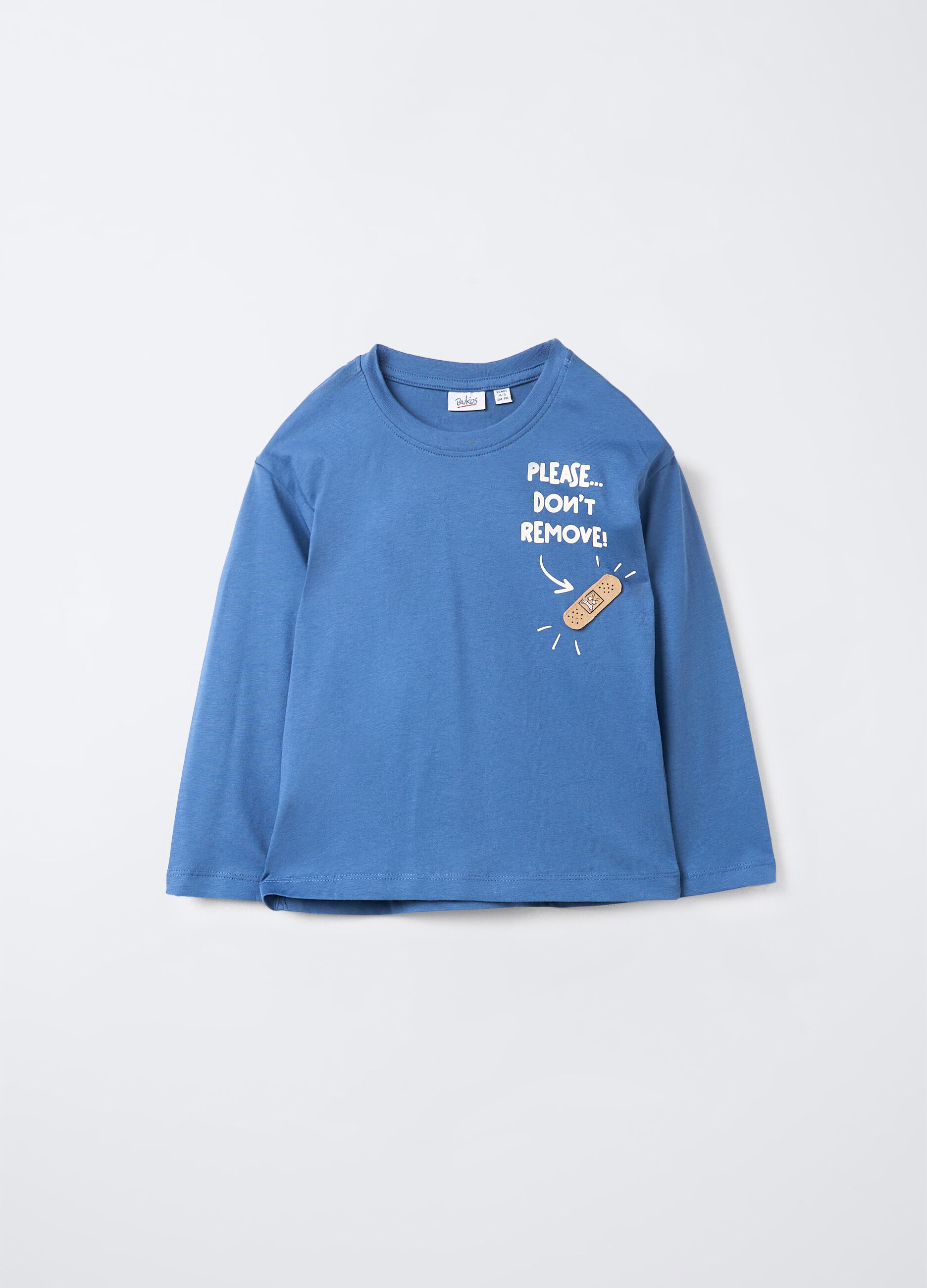 T-shirt in jersey di puro cotone bambino_0