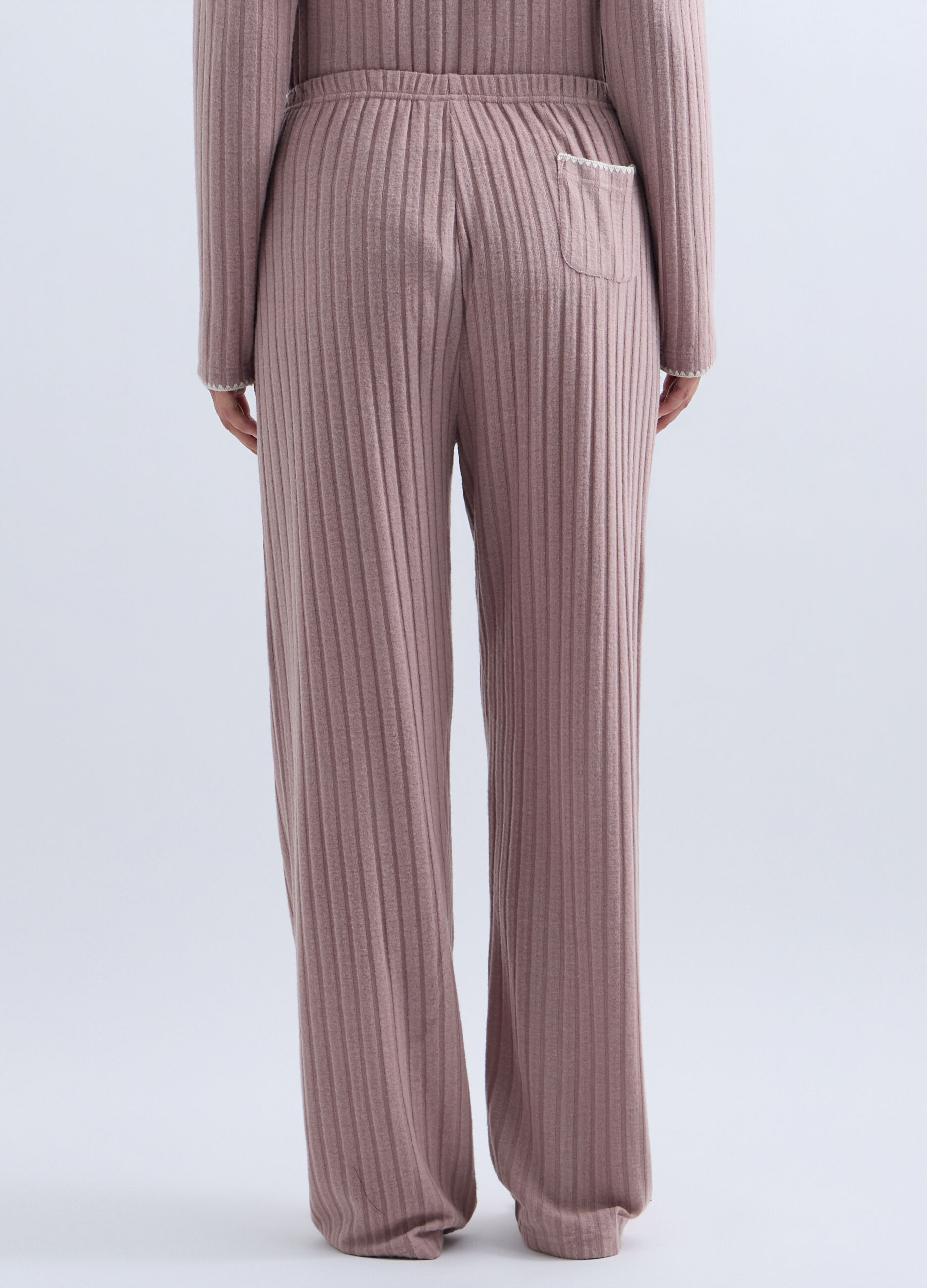 Pantaloni pigiama lunghi donna_1