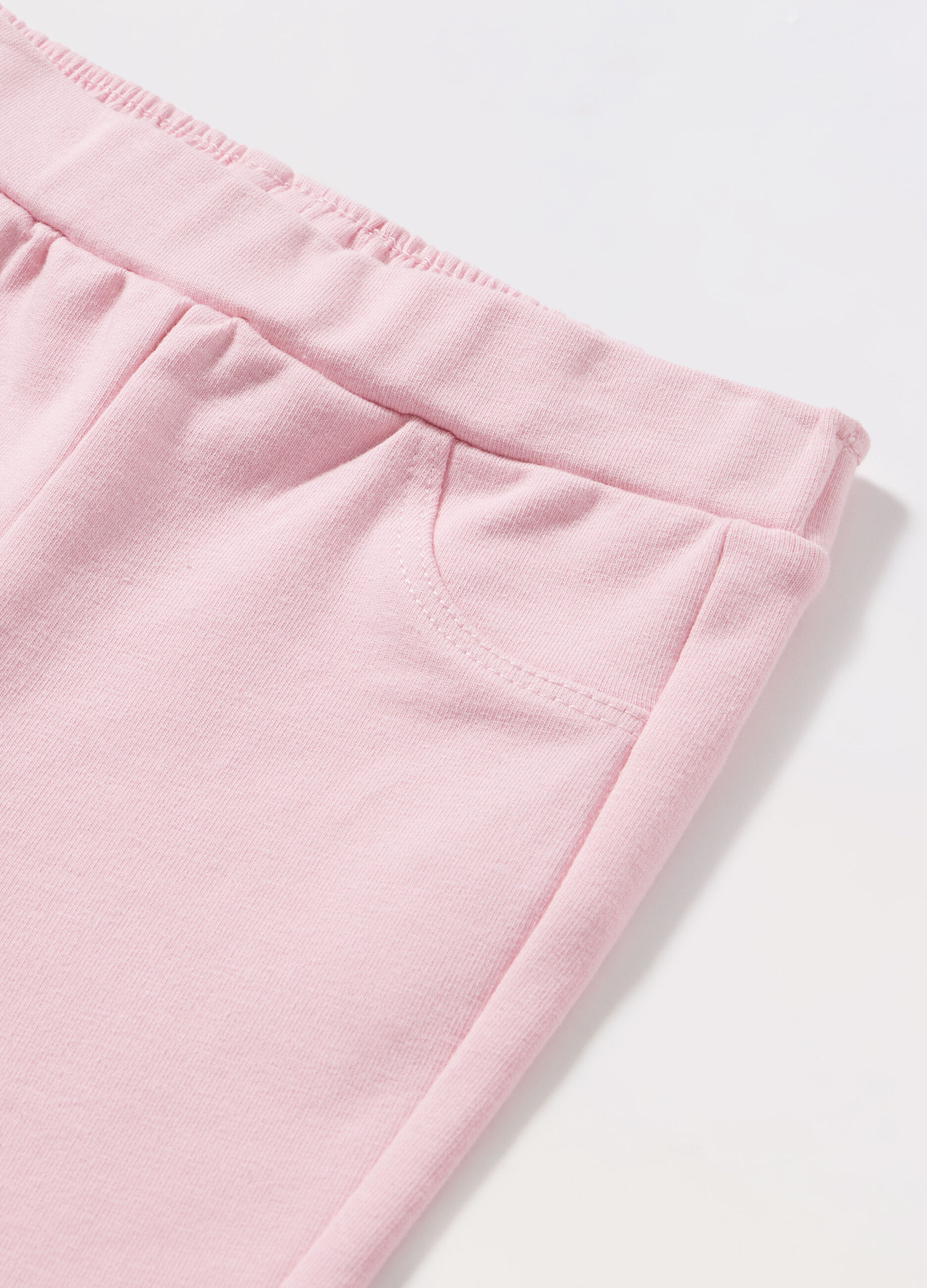 Treggings in french terry di cotone stretch neonato_1