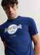 T-shirt girocollo in cotone con stampa Hard Rock Cafe uomo_2