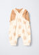 Set salopette + t-shirt in puro cotone garzato neonato_1