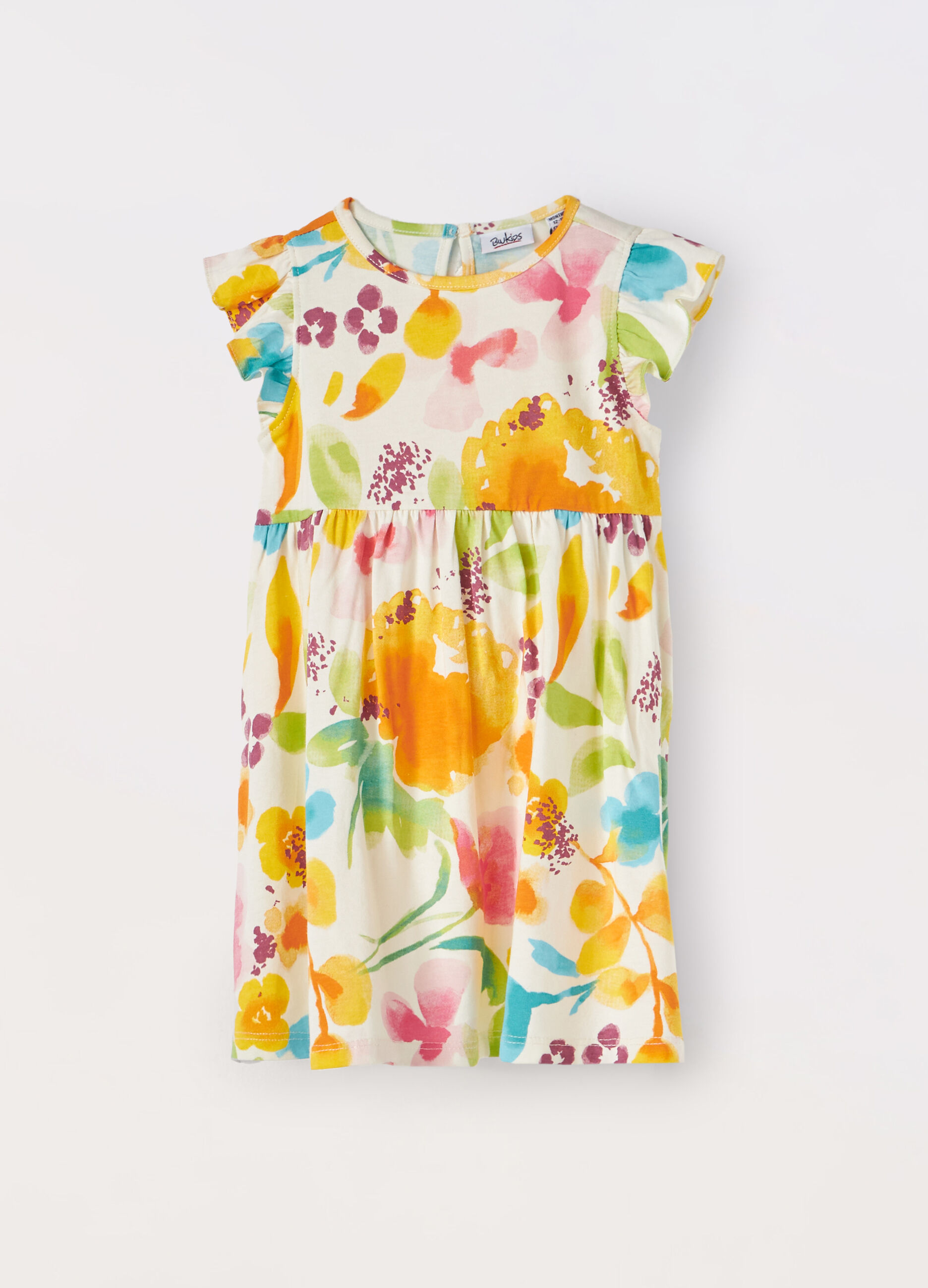 Vestito in jersey di puro cotone neonata_0