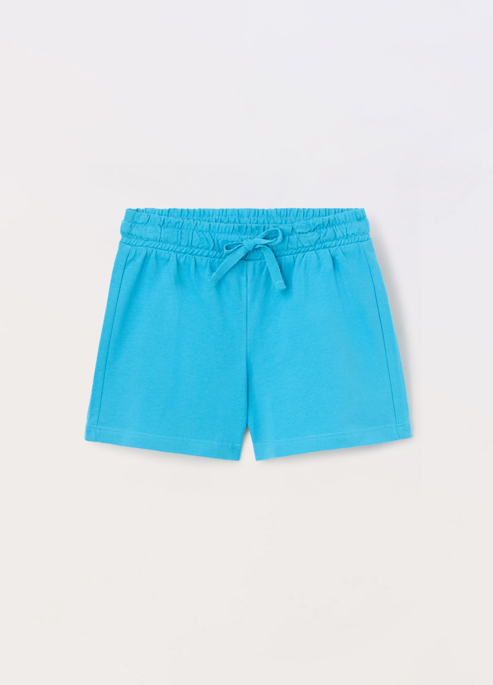 Shorts in french terry di puro cotone ragazza_0