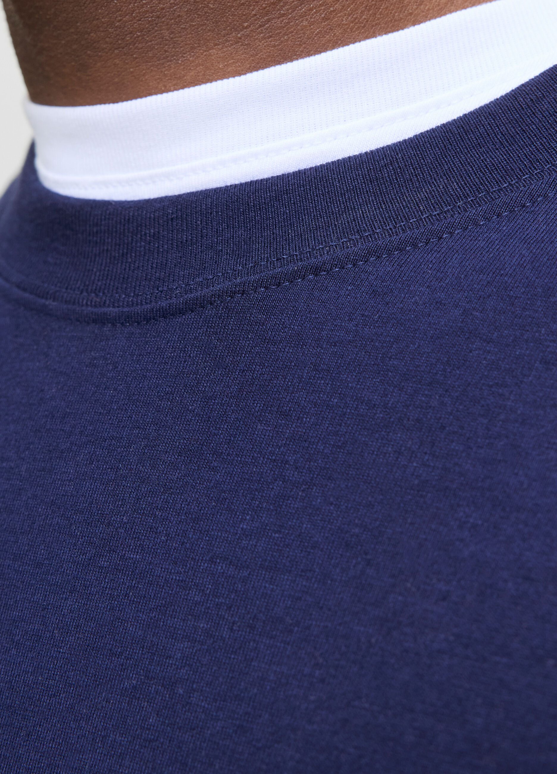 Felpa girocollo con logo uomo_5