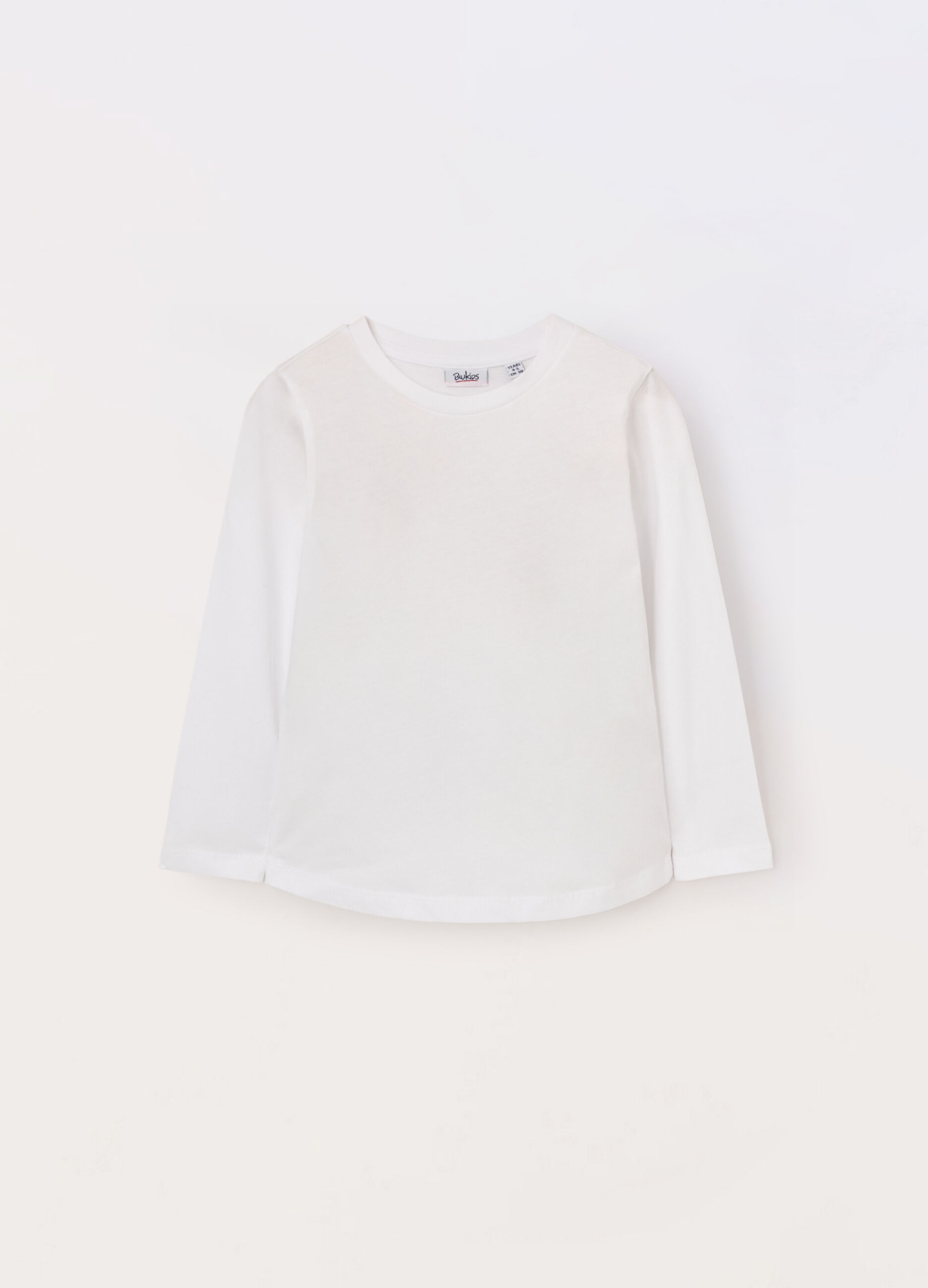 T-shirt in jersey di puro cotone bambina_0