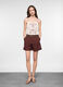 Top fit regular con scollo squadrato in puro cotone donna_0