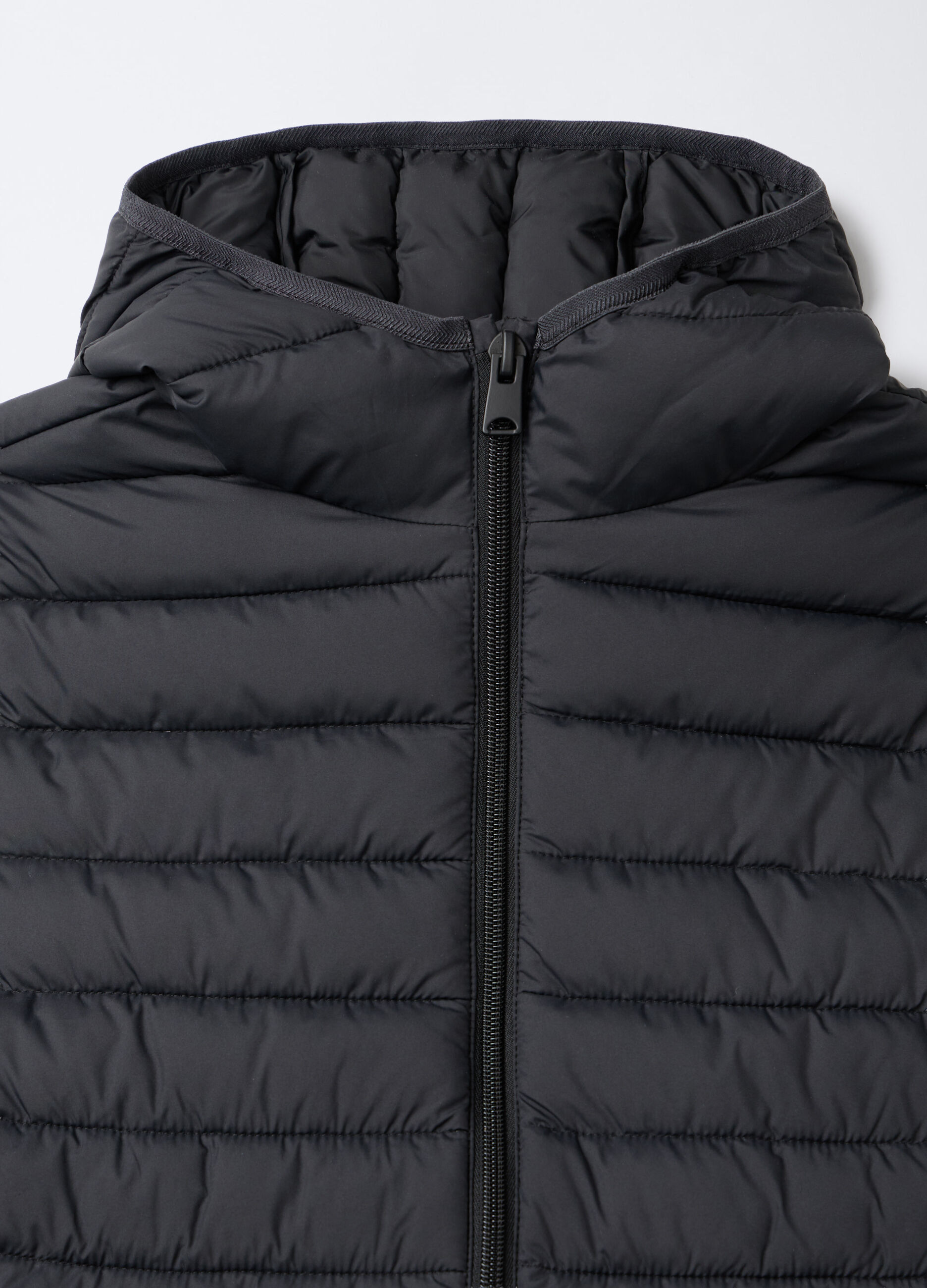 Piumino regular fit con cappuccio ragazzo