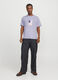 T-shirt regular fit con stampa uomo_0