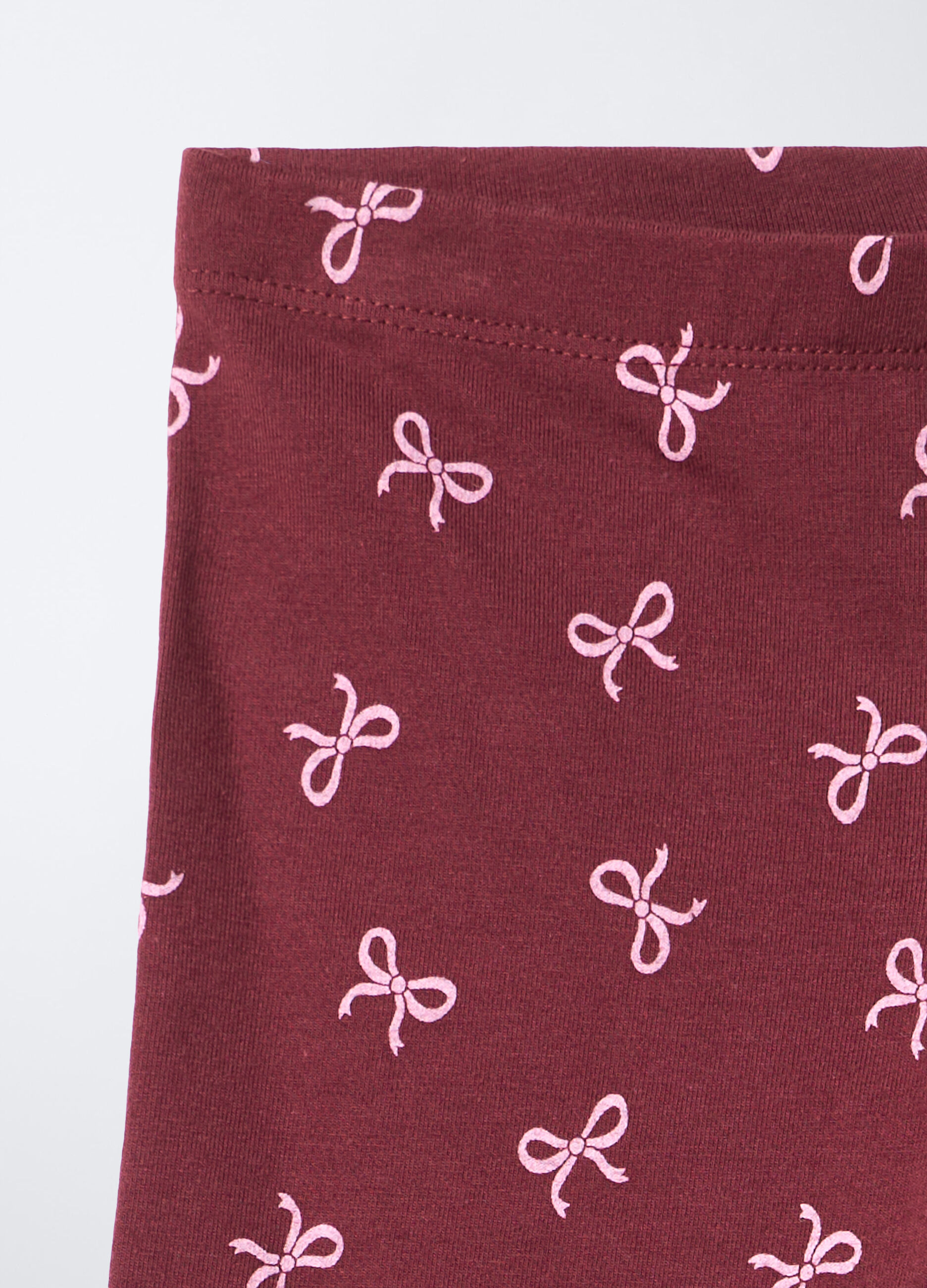 Leggings in jersey di cotone stretch Fit Slim bambina_2