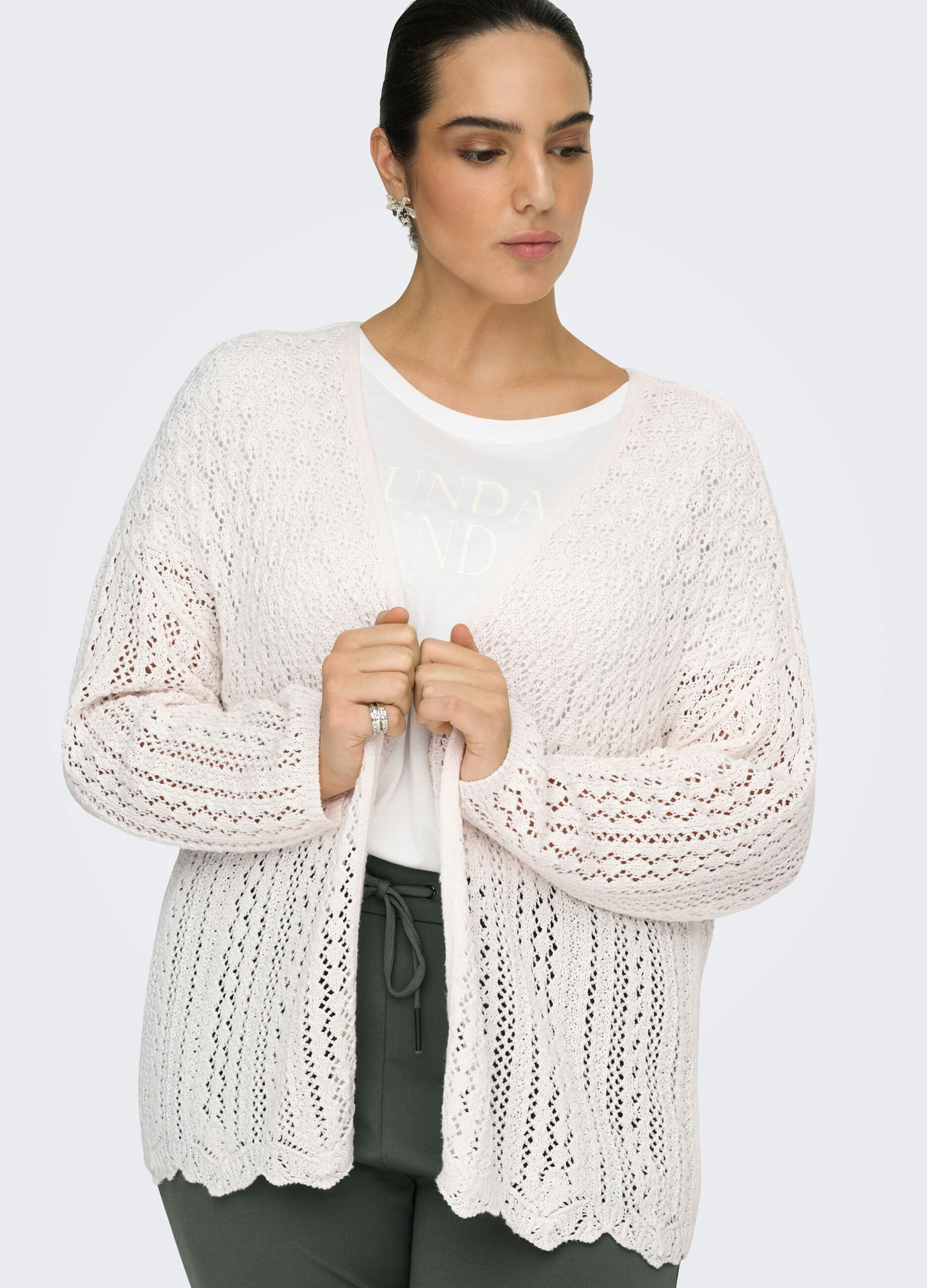 Cardigan con scollo a V_3