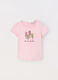 T-shirt in jersey di cotone stretch neonata_0