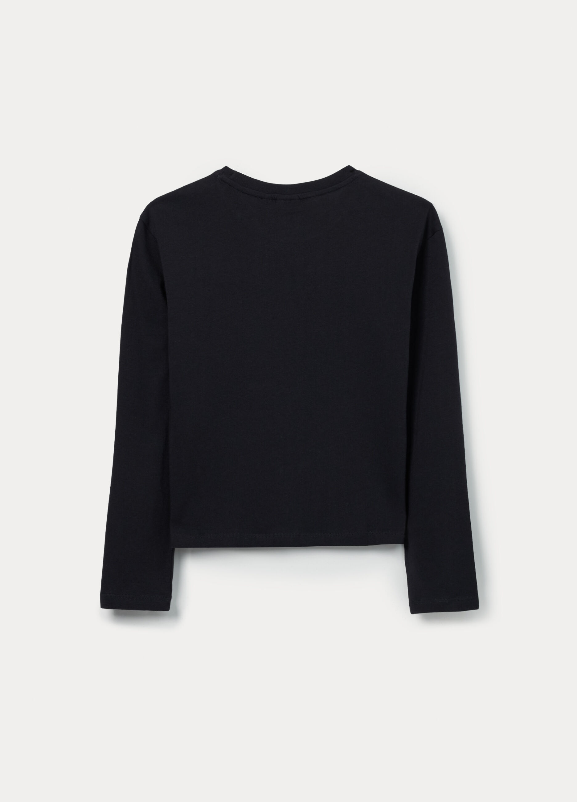 T-shirt in jersey di puro cotone ragazza_1