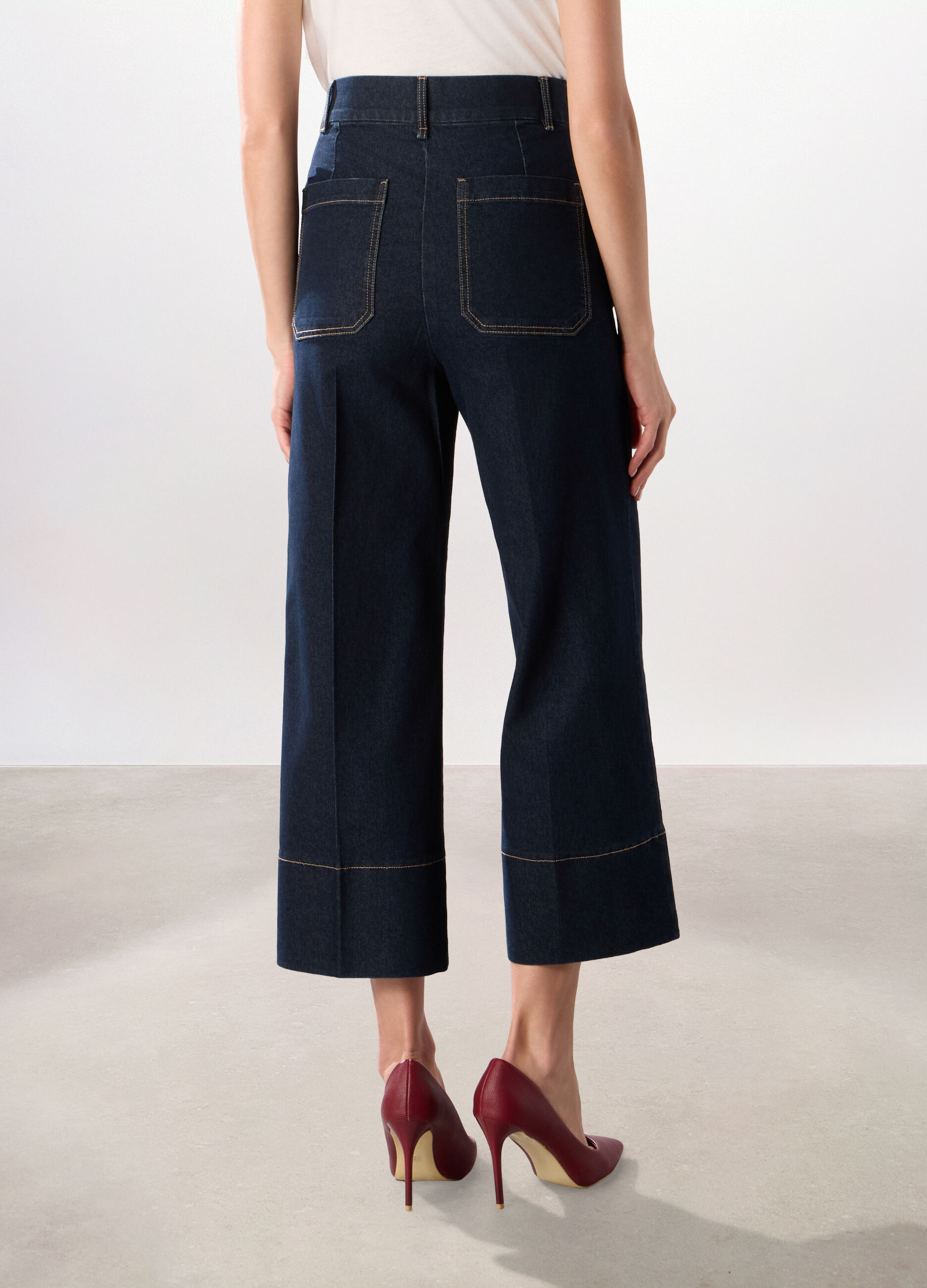 Jeans wide leg cropped donna_1