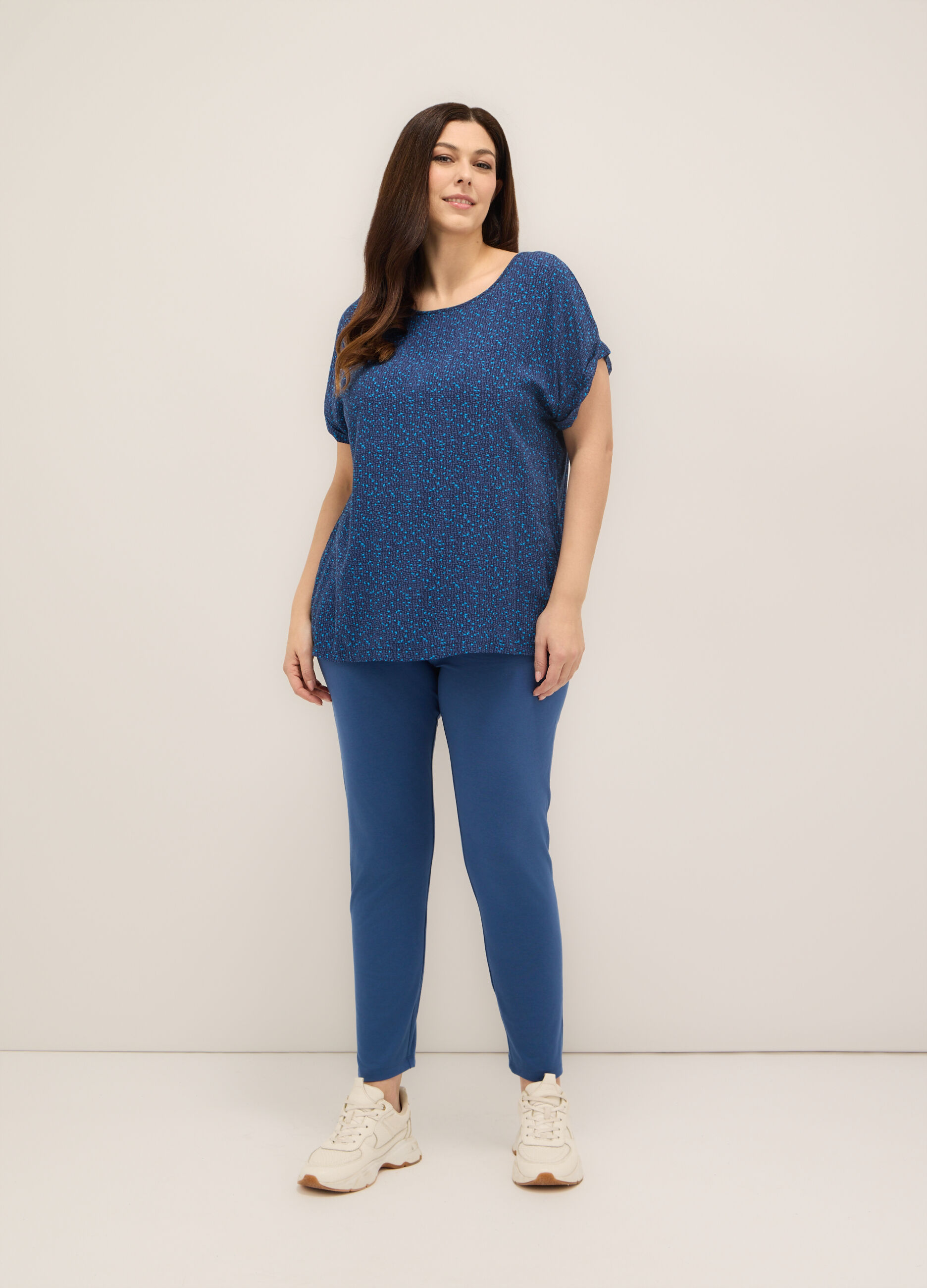 Leggings in cotone stretch donna curvy_0