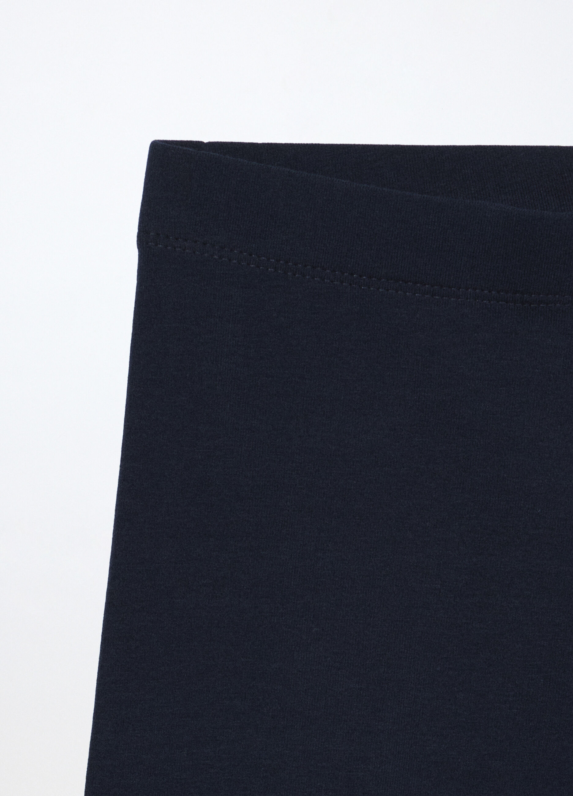 Leggings in jersey di cotone stretch ragazza_2