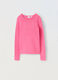 Girocollo in costina di misto viscosa ragazza_0