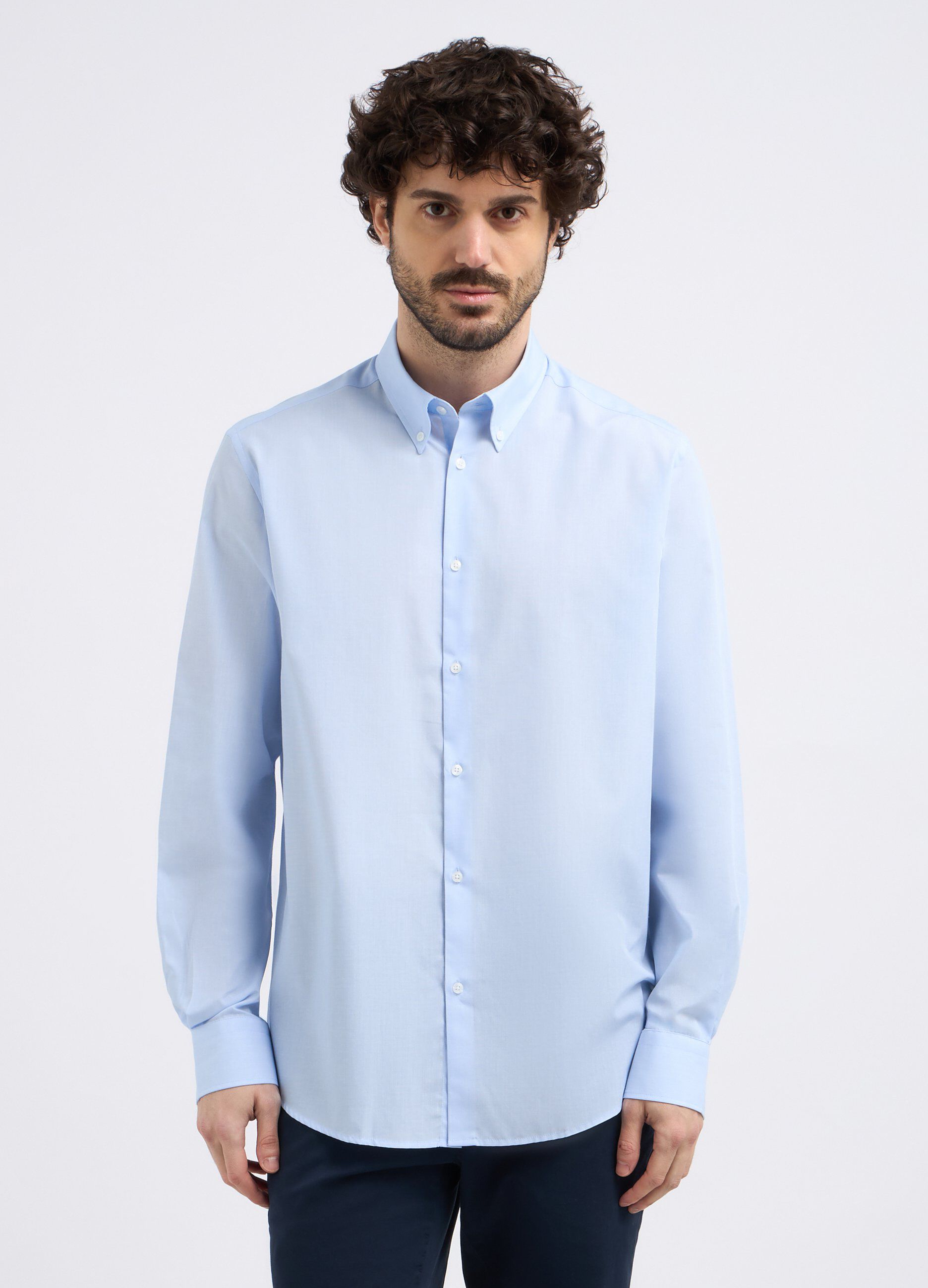 Camicia a maniche lunghe uomo_0