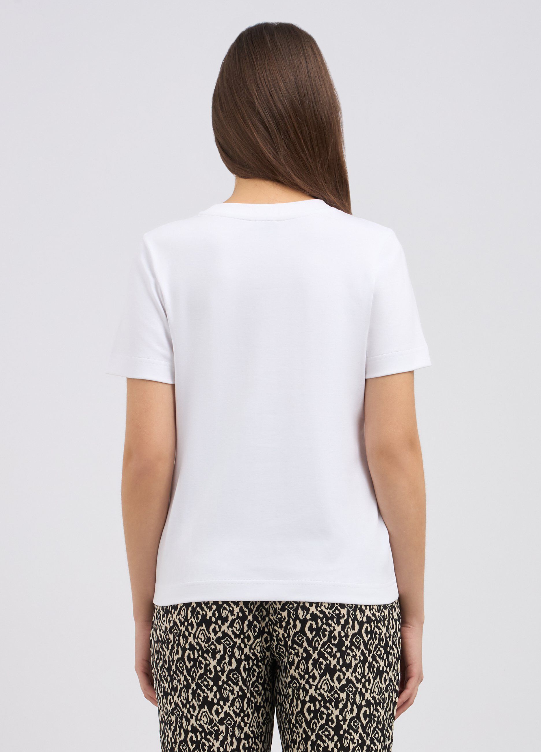 T-shirt in puro cotone donna_1