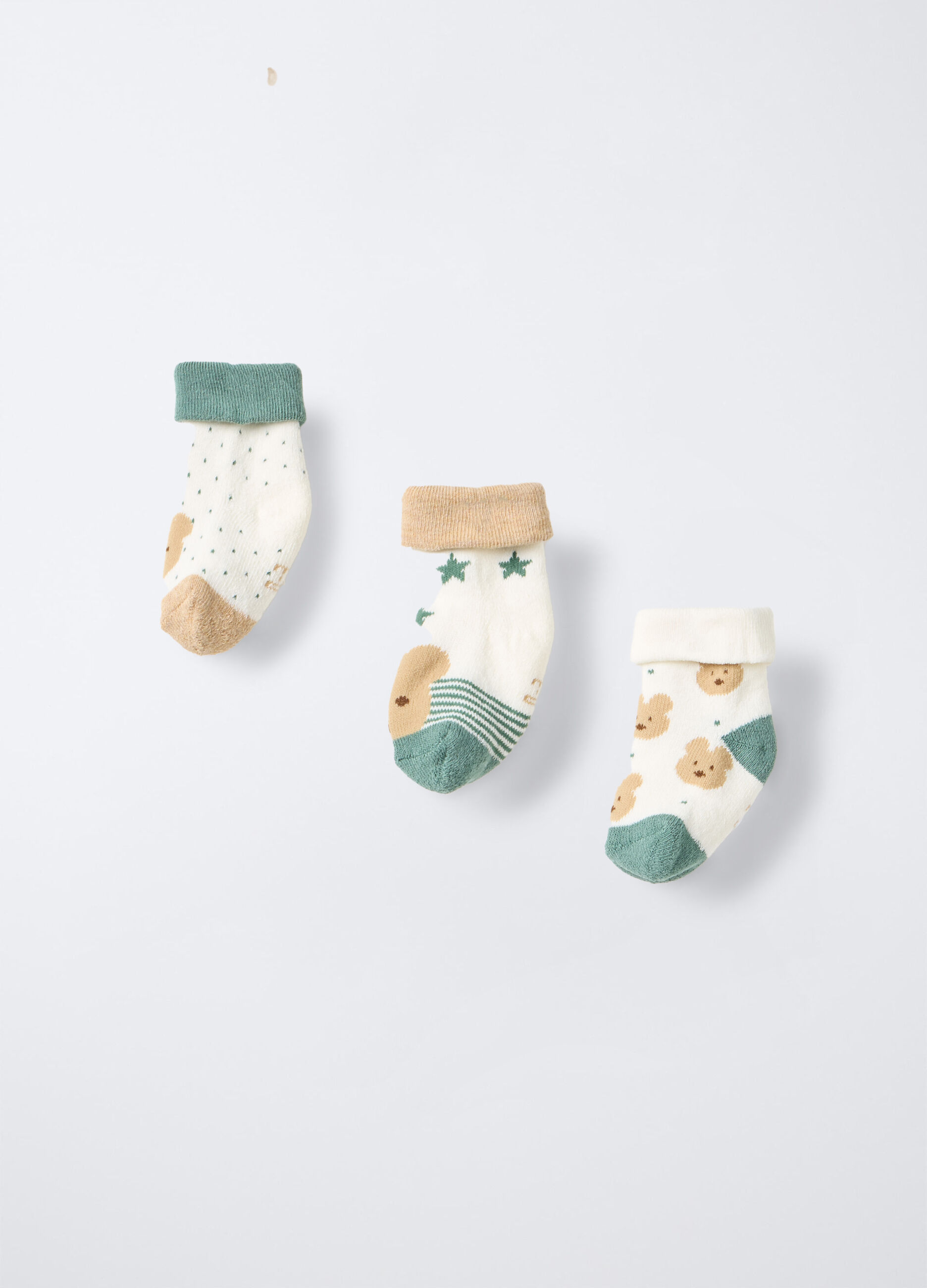 Pack 3 calze in spugna misto cotone stretch _1