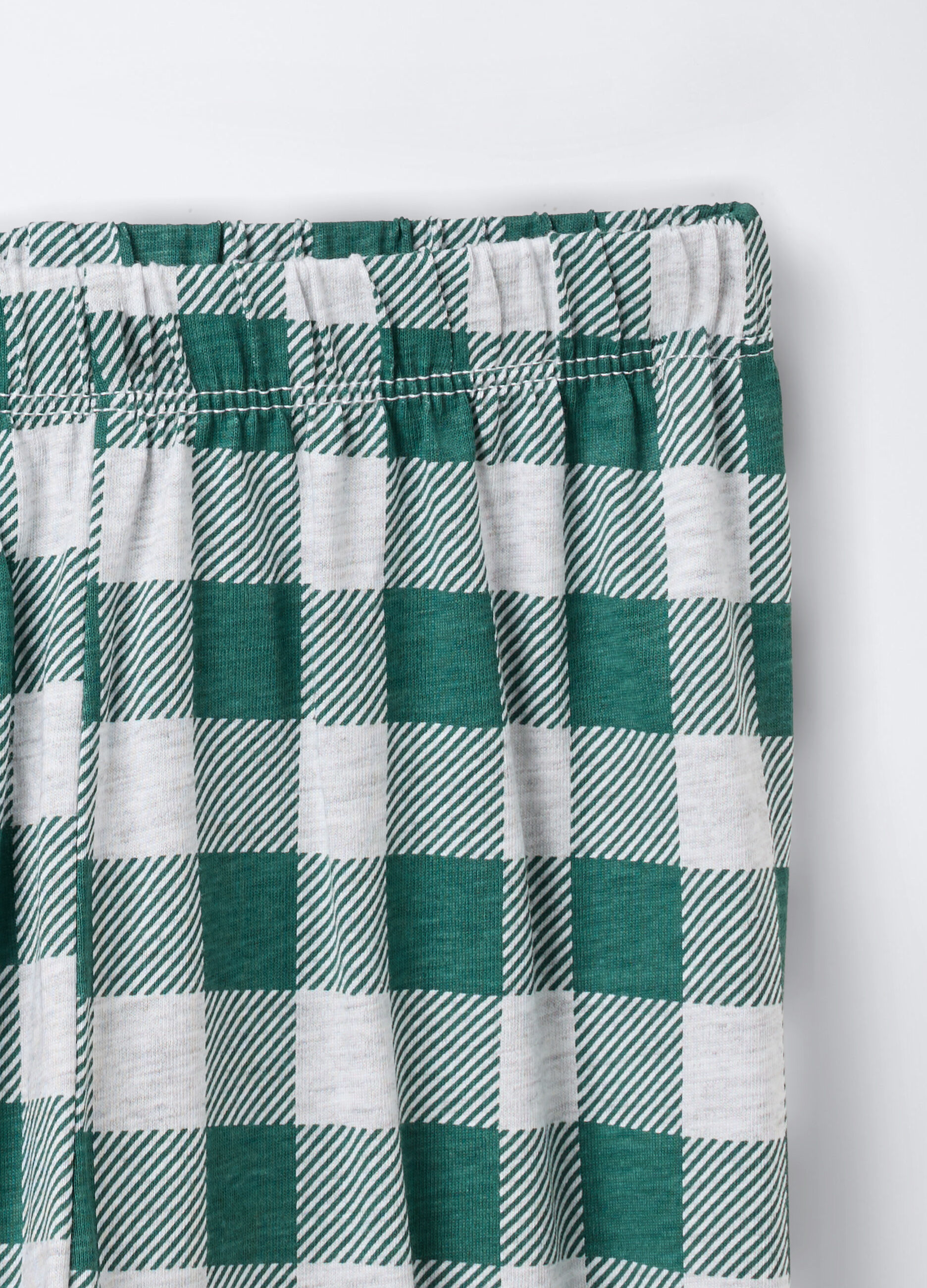 Set pigiama lungo in jersey di cotone m&eacute;lange bambino _3
