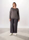 Pantaloni in misto viscosa donna curvy_0